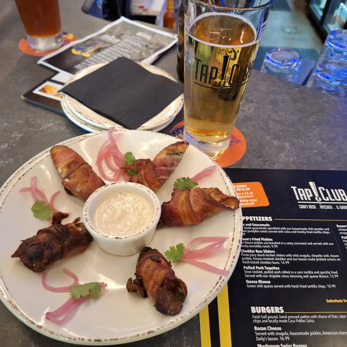 Bacon Wrapped Jalapeno Poppers