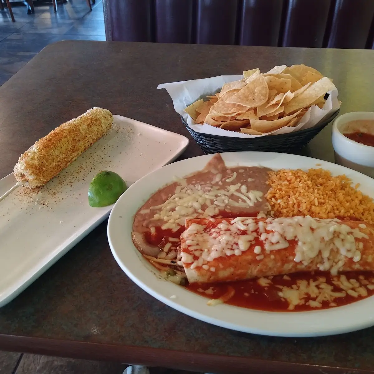 Enchilada Rice and Beans