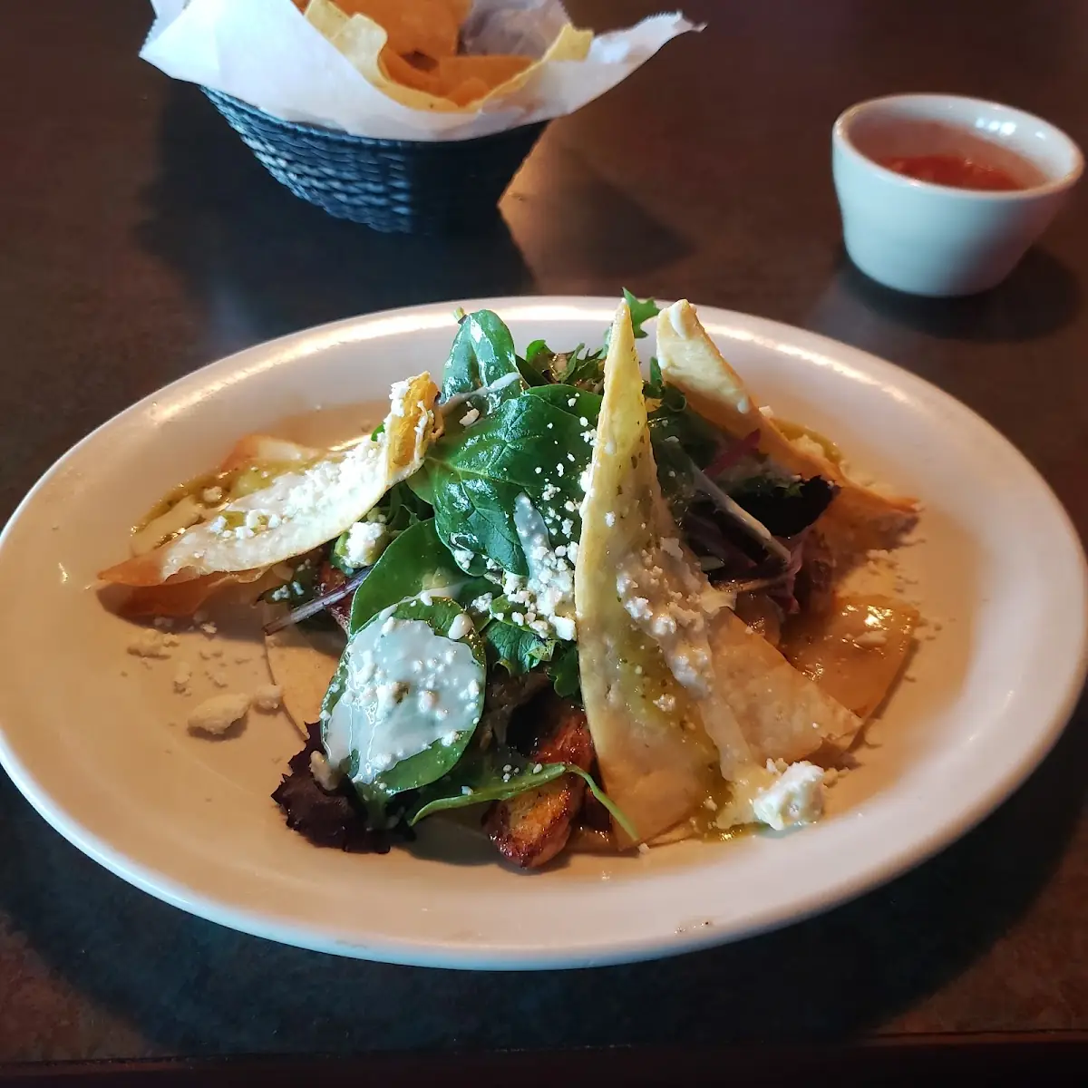 SP 15 Chorizo and Goat Cheese Quesadilla