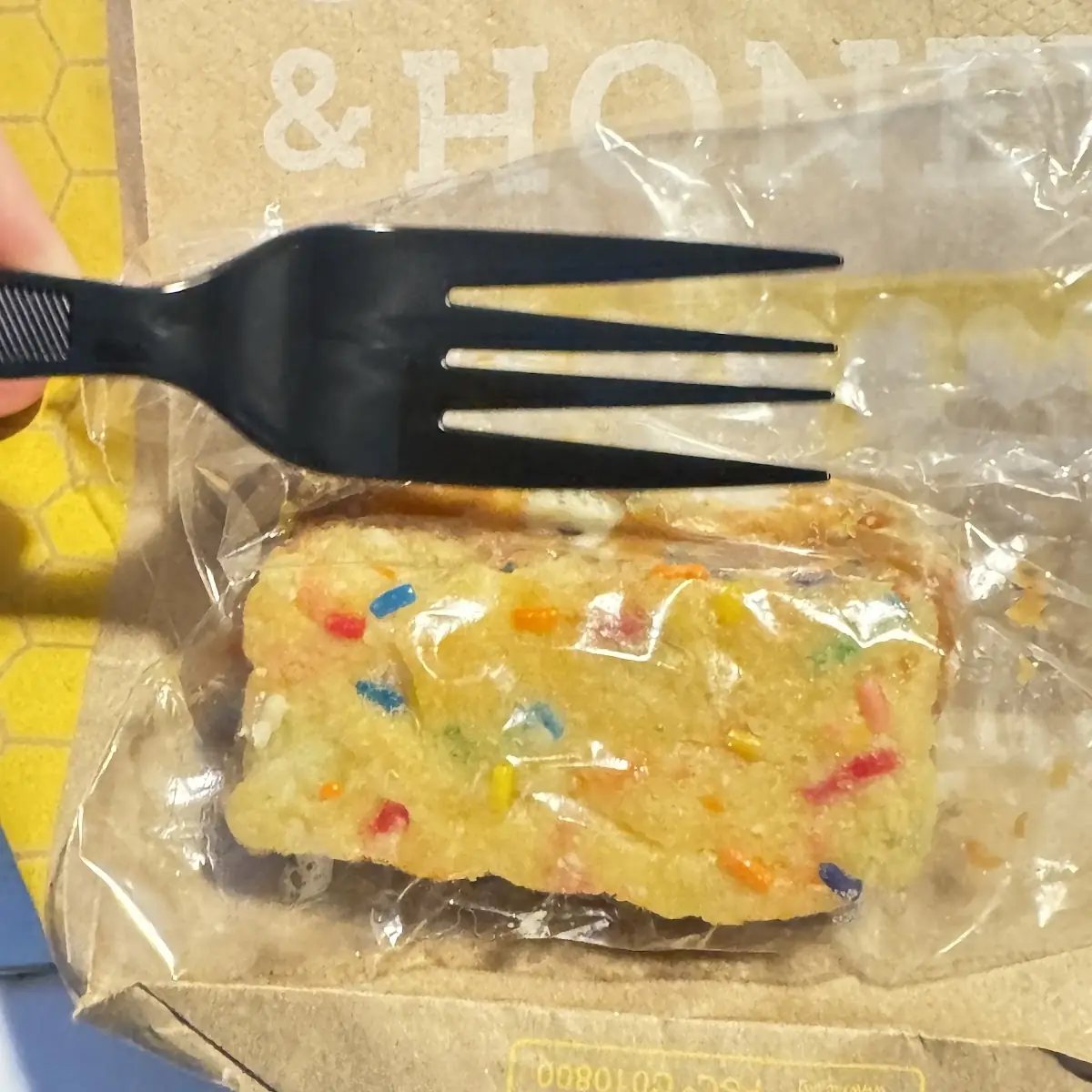 Birthday Cake Brownie