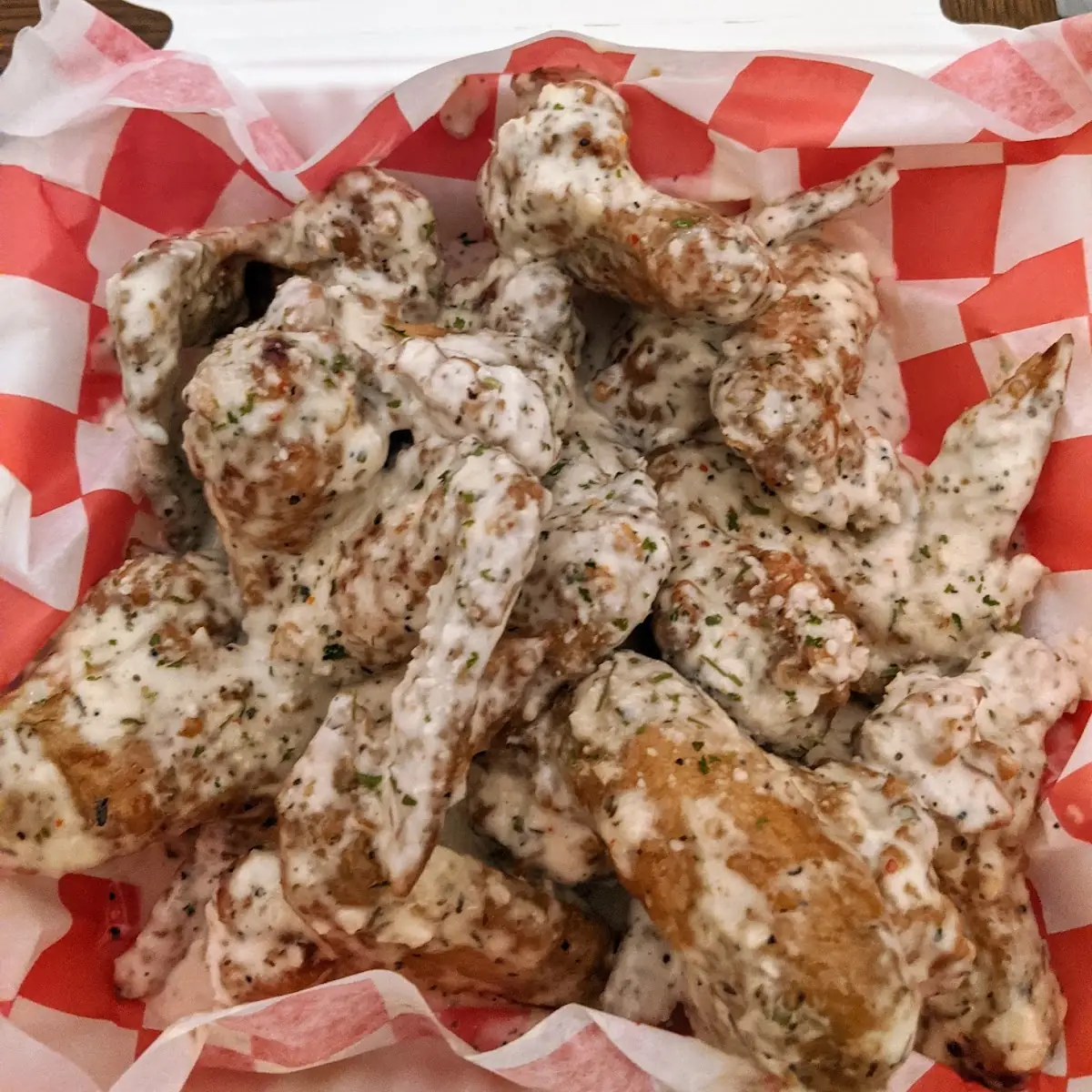 Garlic Parmesan Wings