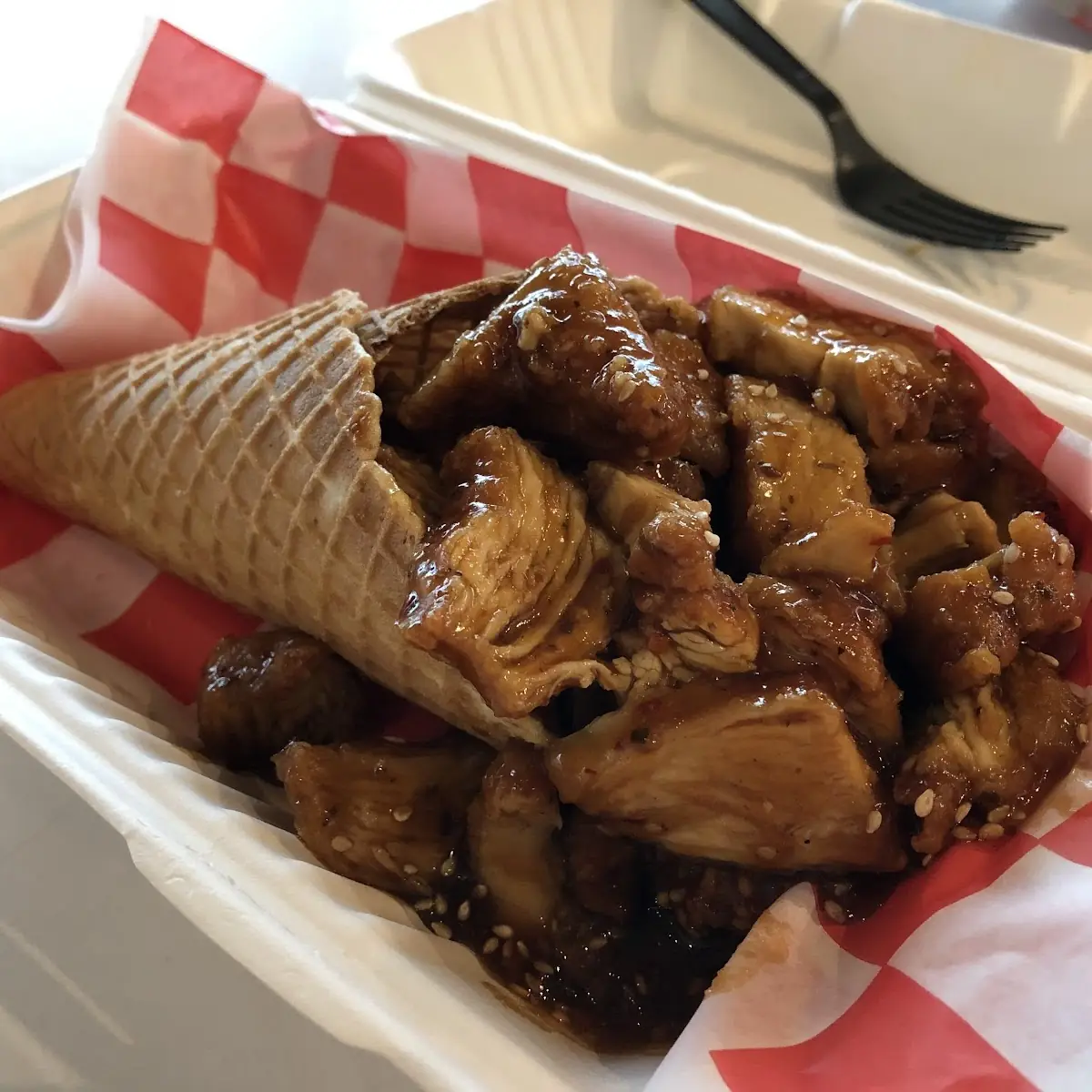 Honey BBQ Birdie Cone