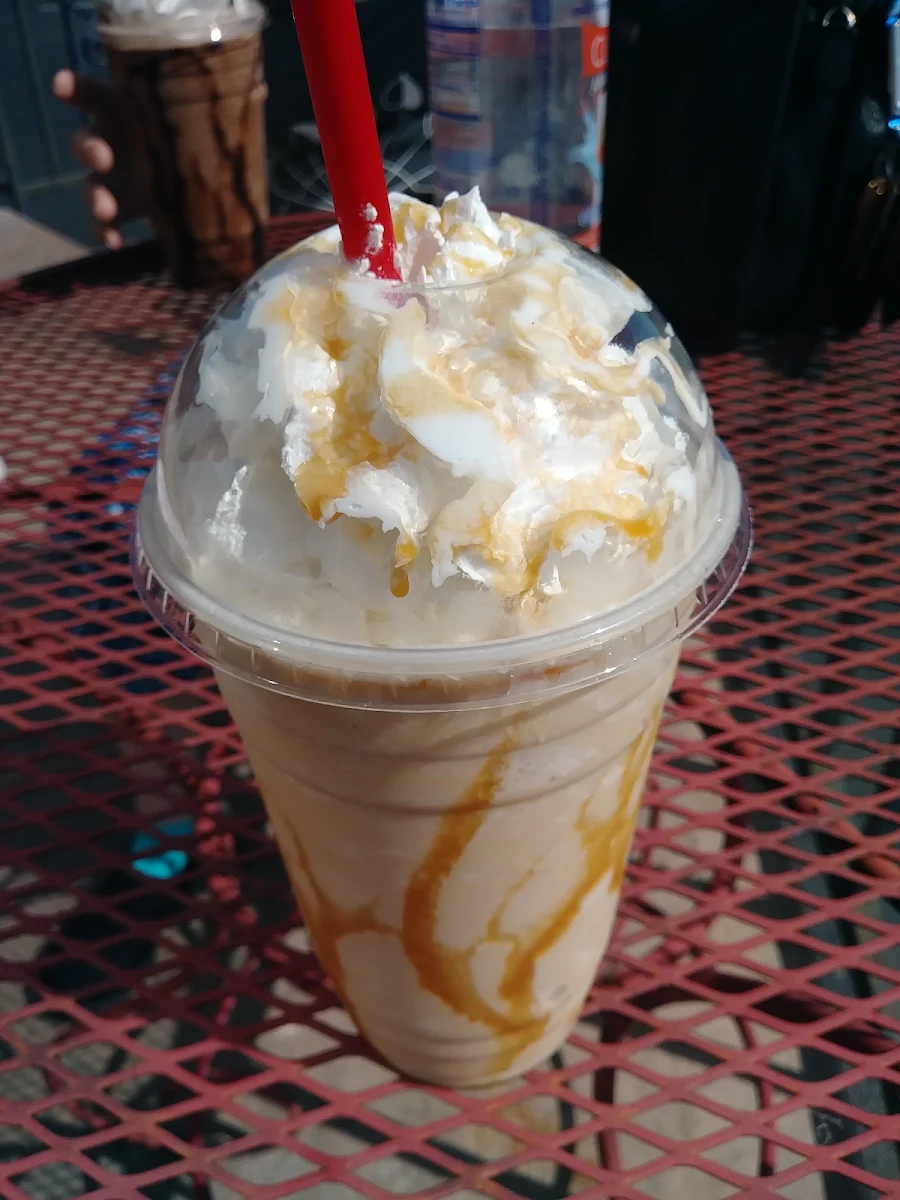 Blended Caramel Frappe