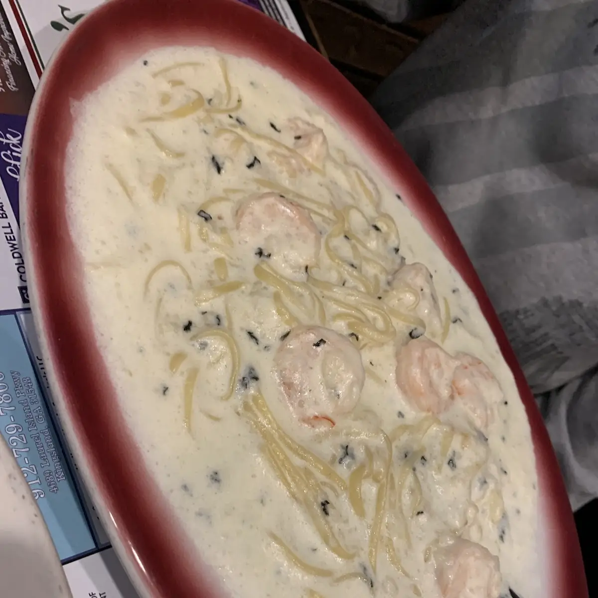 Shrimp Alfredo