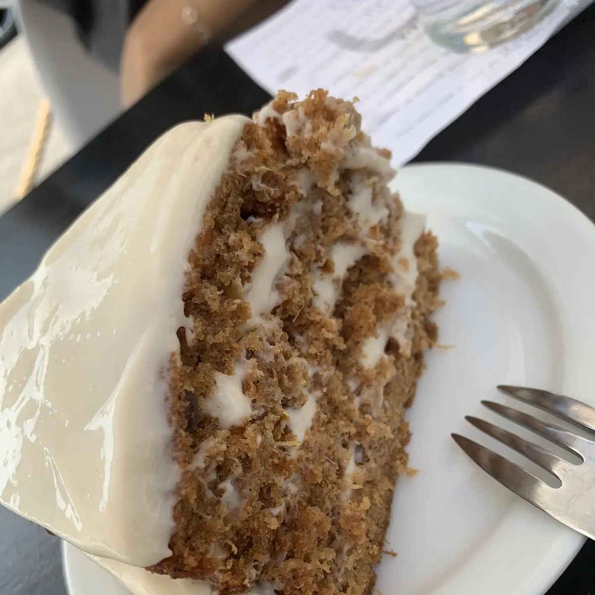 Carrot Cake with Coffee
