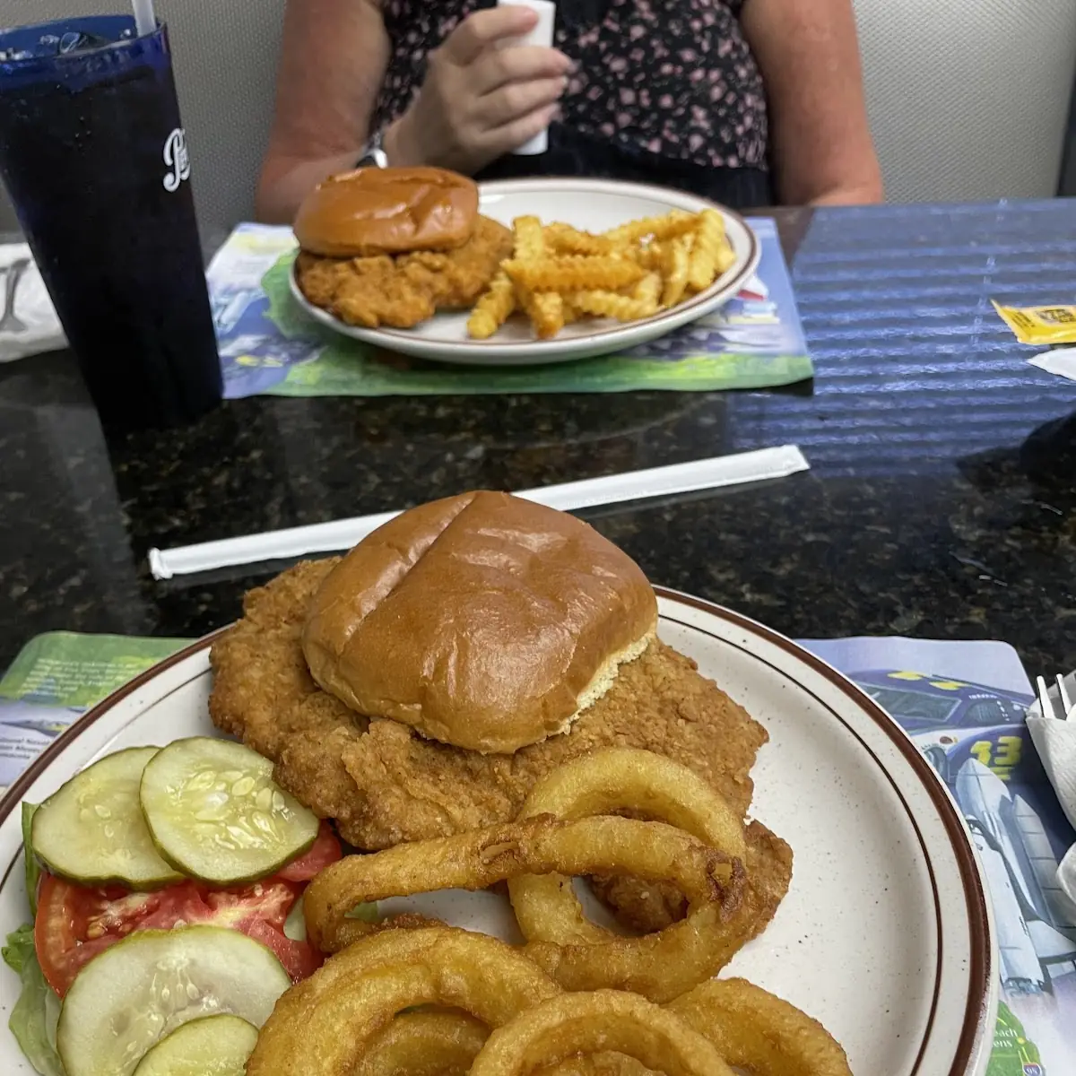 Breaded Pork Tenderloin Sandwich