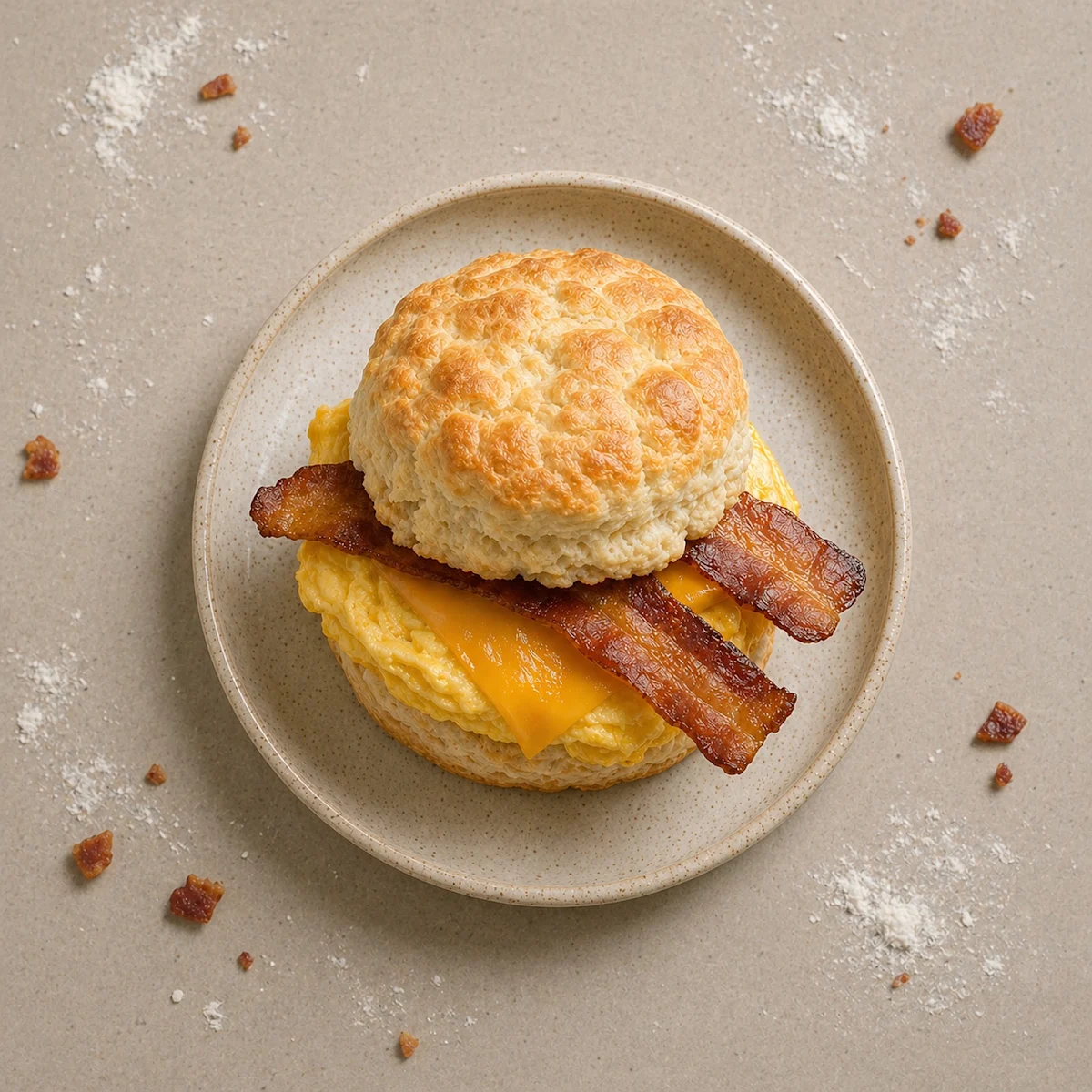 Bacon Egg & Cheese Biscuit