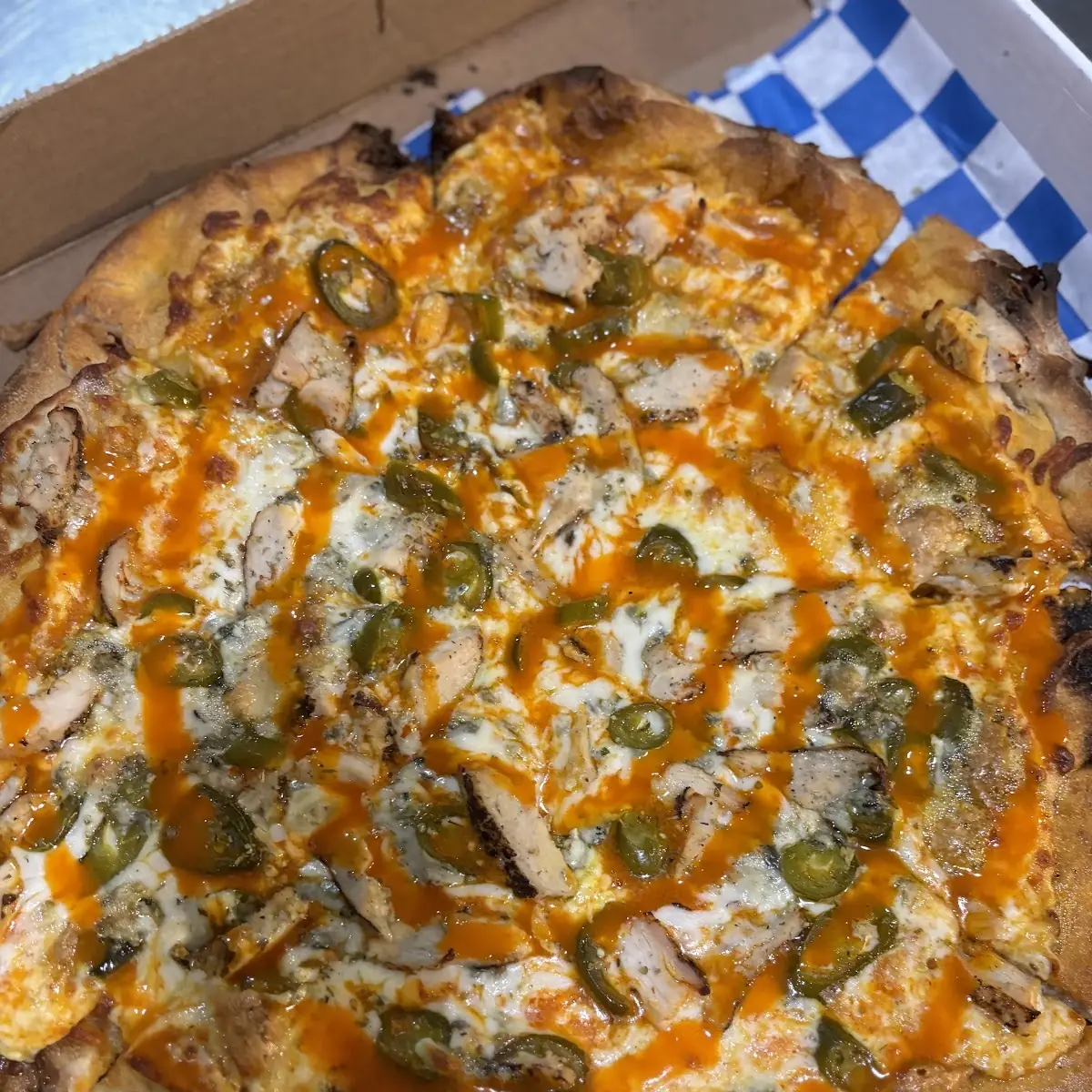 Buffalo Chicken Pizza
