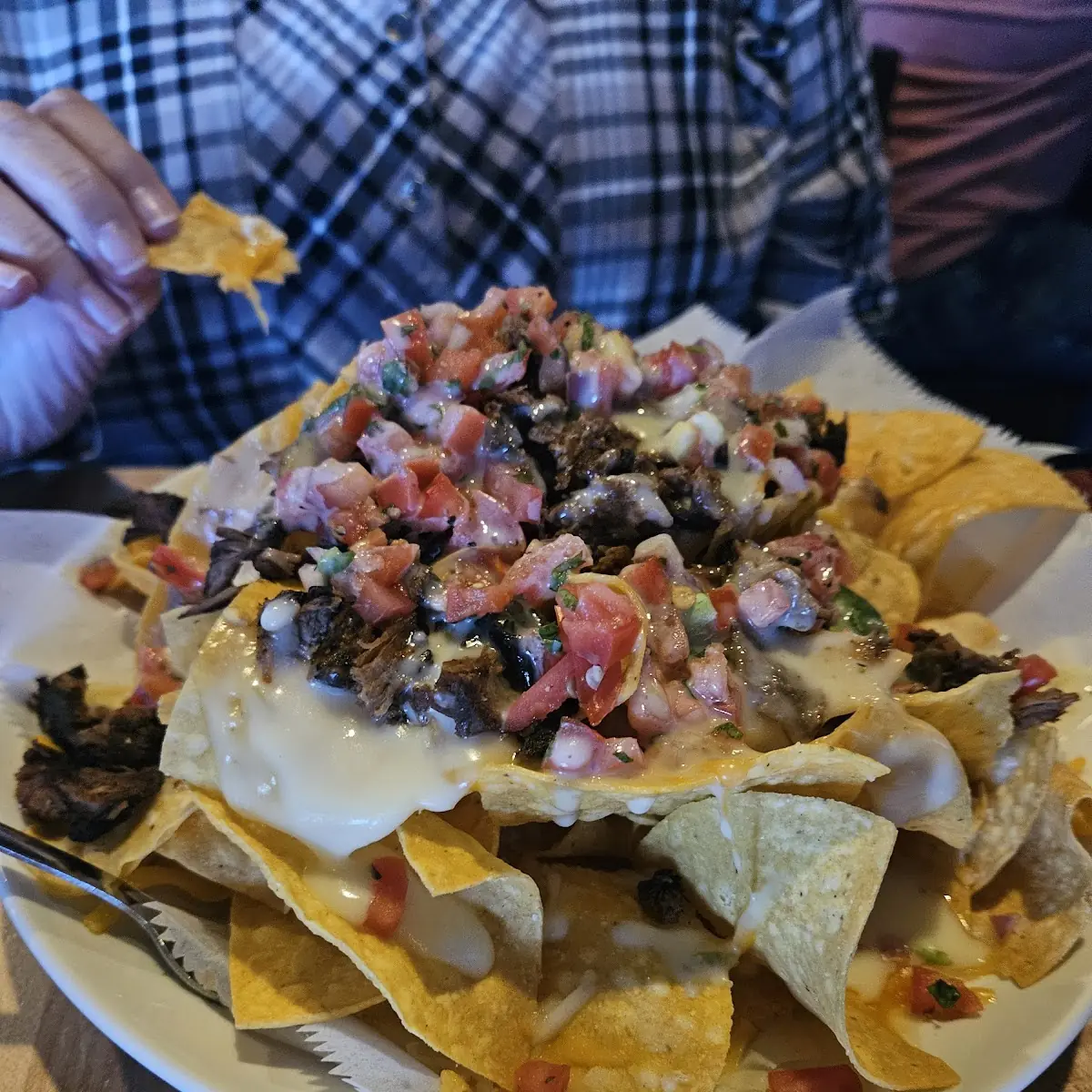 Nachos with Pot Roast