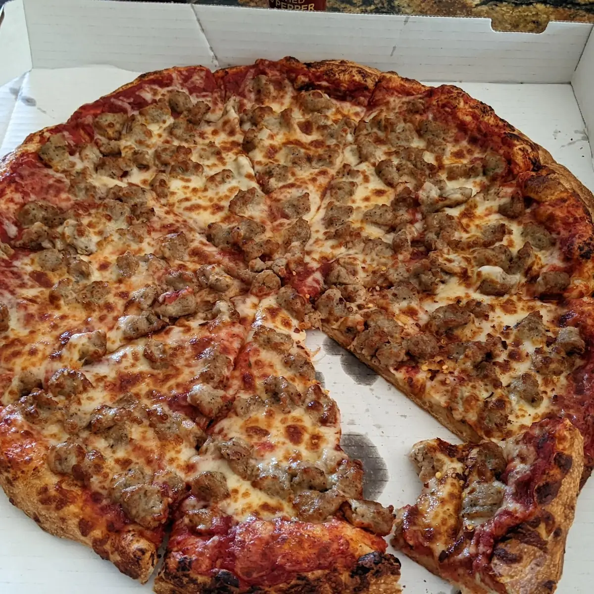 Extra Sausage Pizza