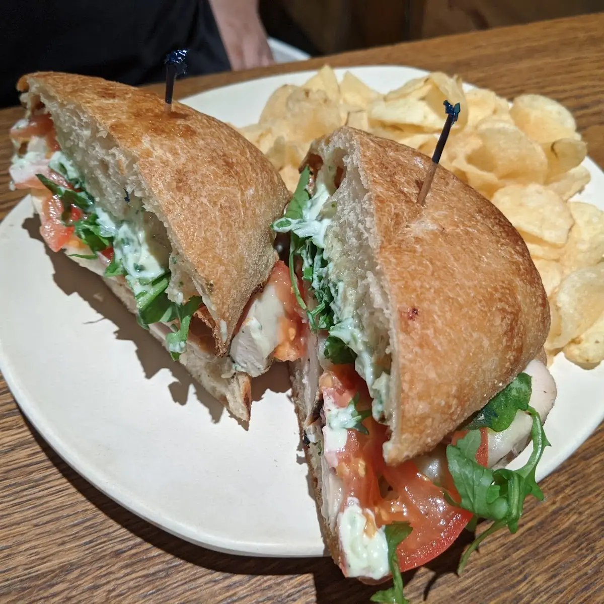 Basil Chicken Sandwich