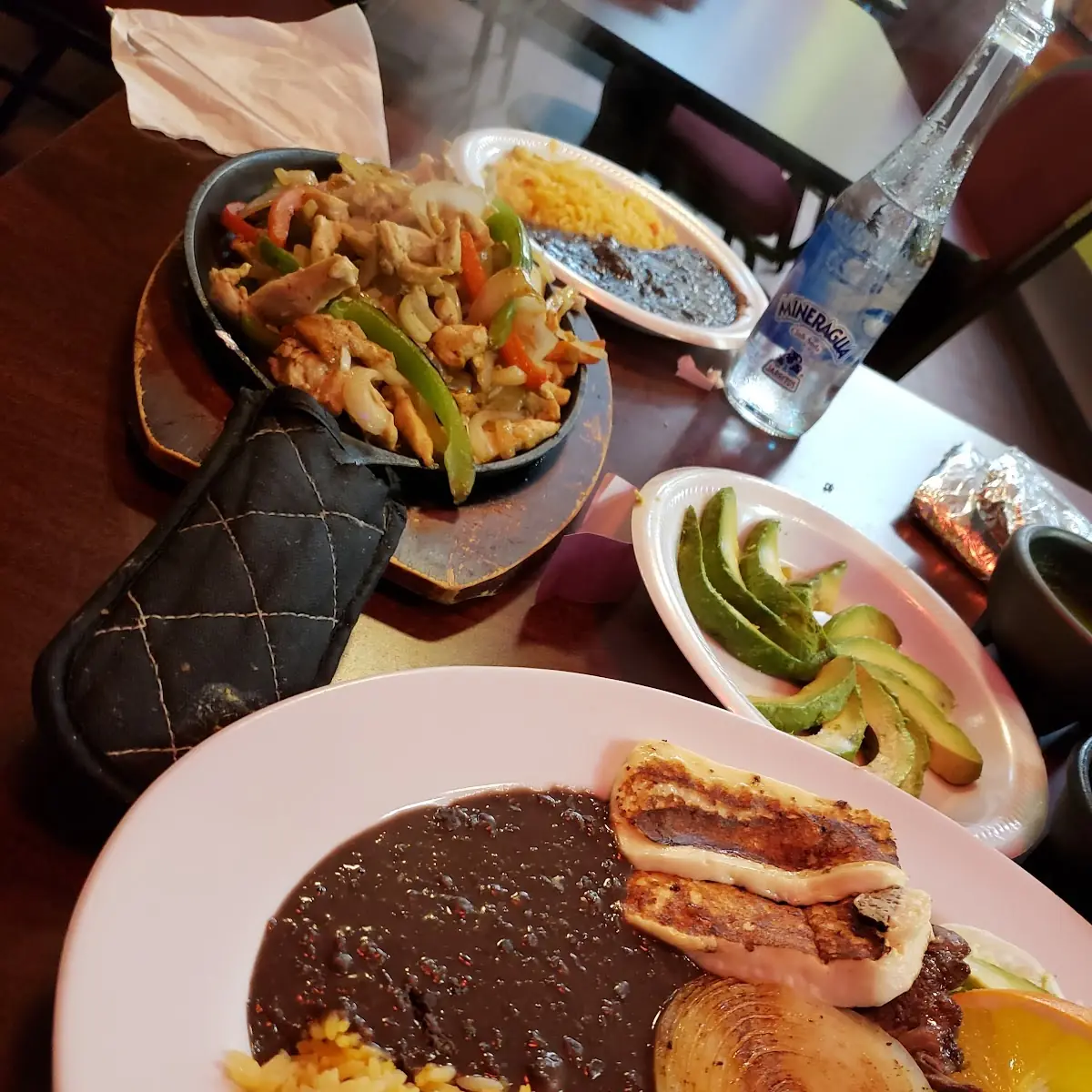 Bistec Ranchero Chicken Fajitas