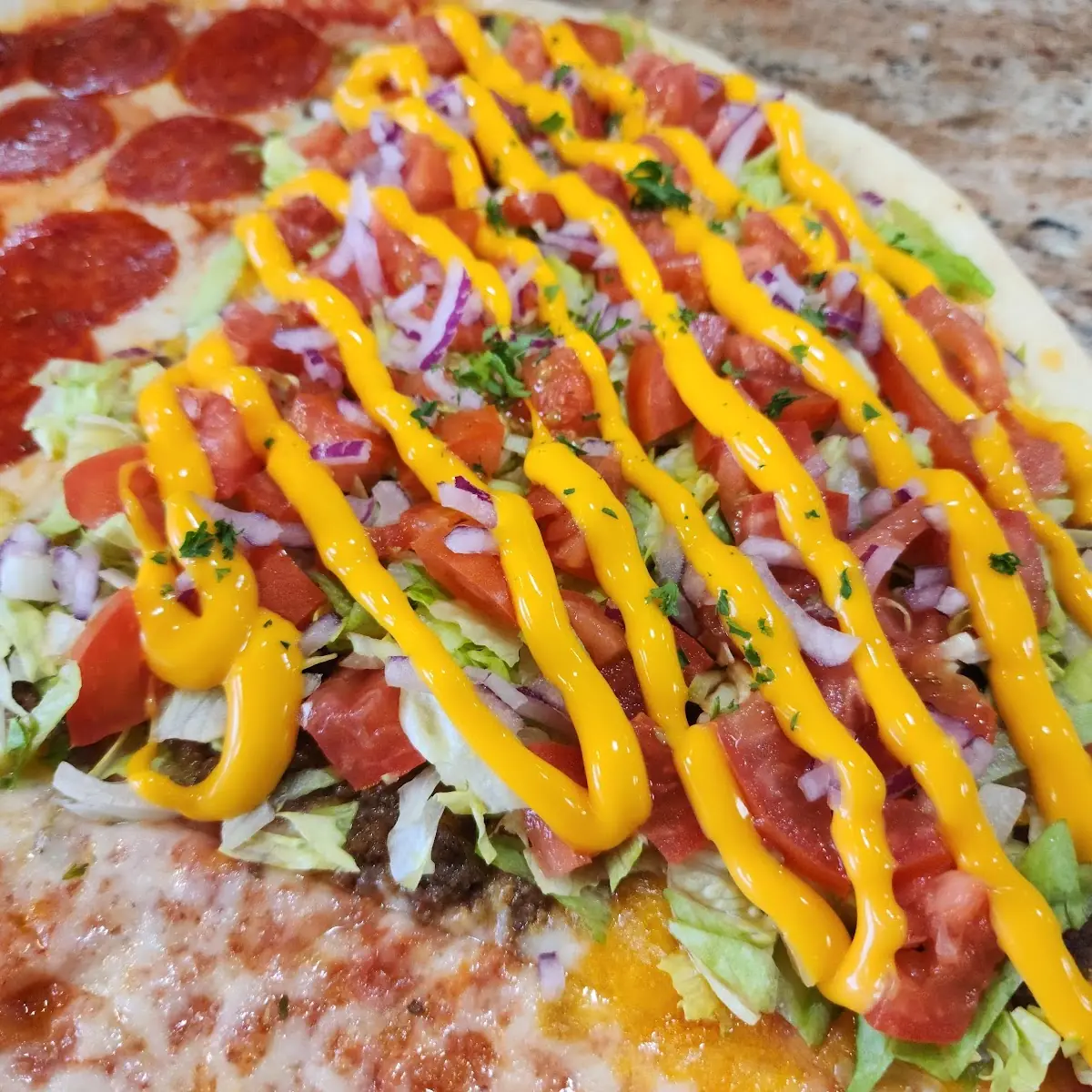 Taco Pizza