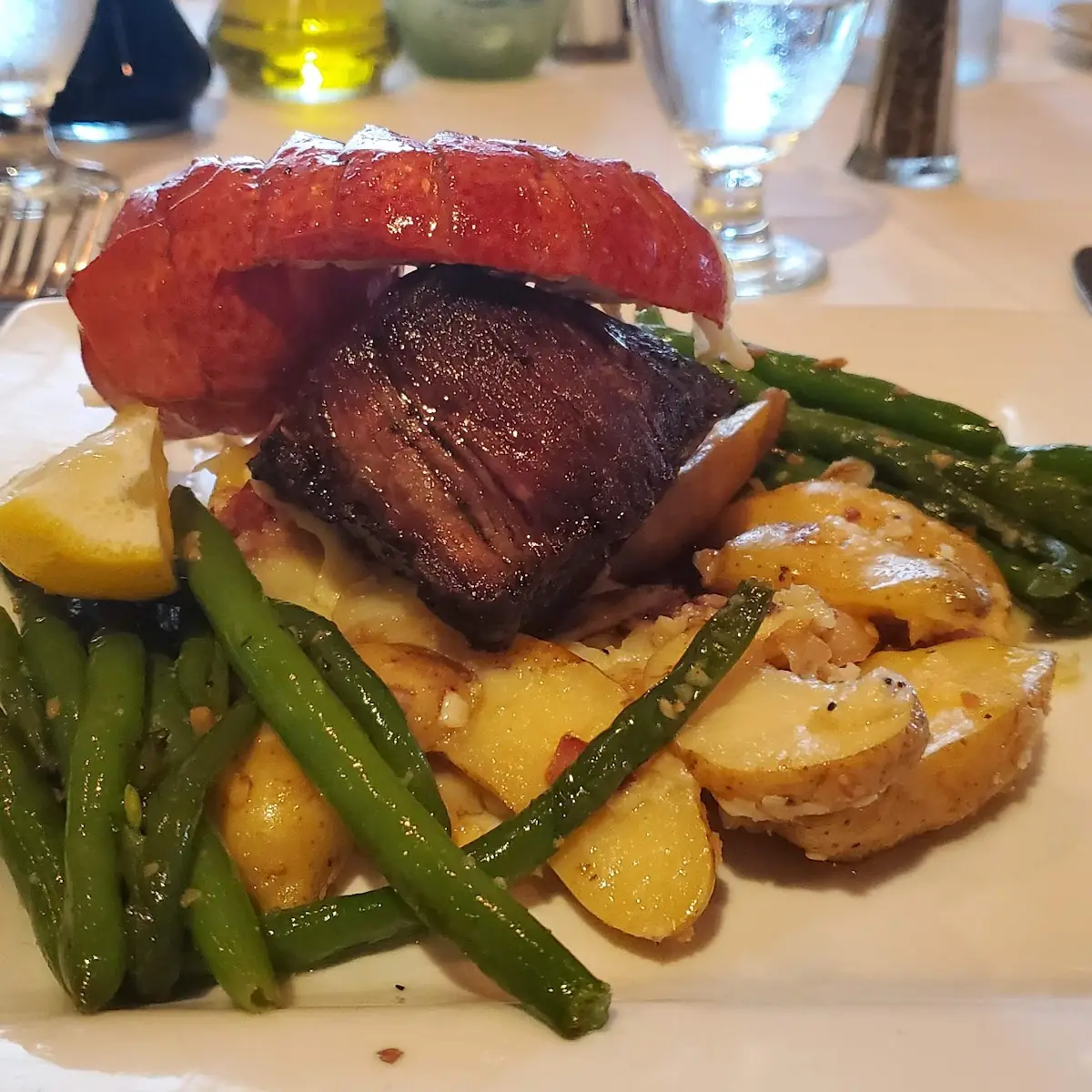 Filet and Lobster Tail