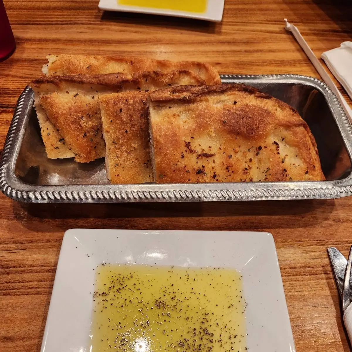 Garlic Bread and Olive Oil