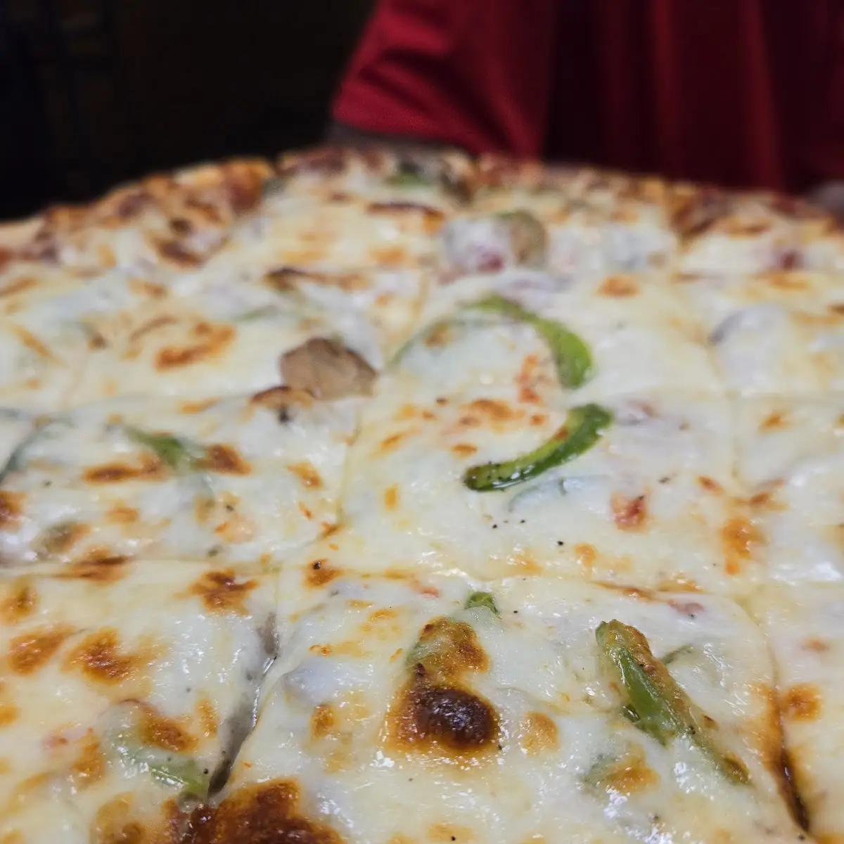 Veggie Pizza with Added Italian Beef
