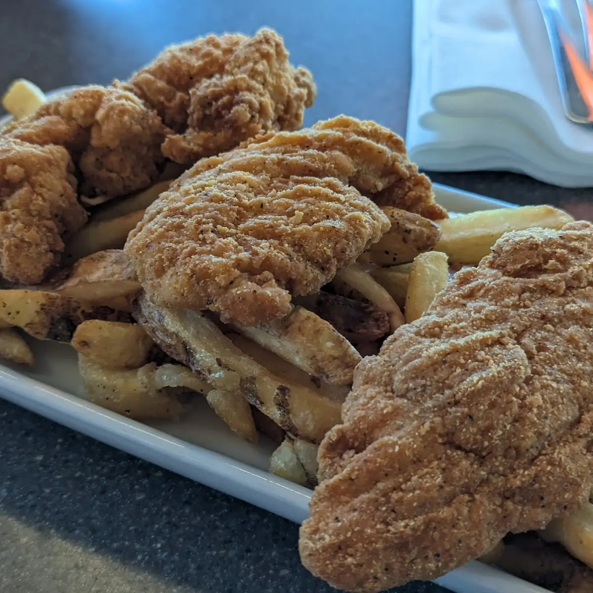 Chicken Strips with Fries