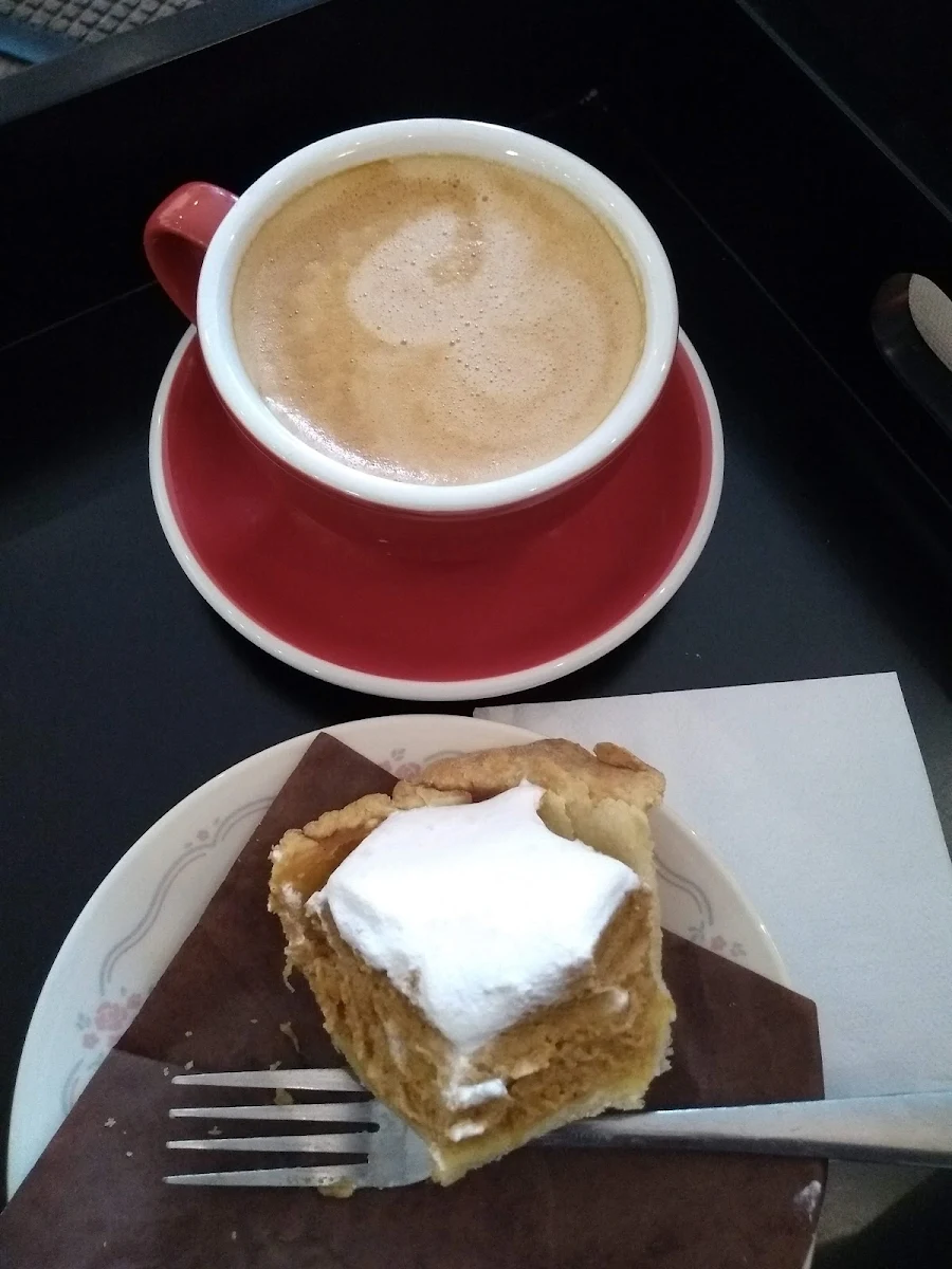 Pumpkin Pie and Mocha Latte