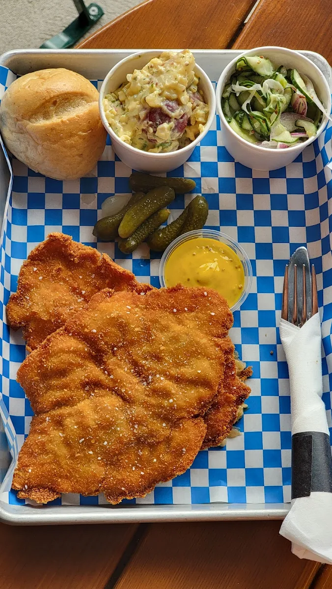Chicken Schnitzel Platter