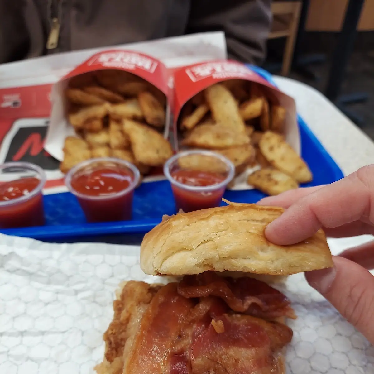Honey Chicken Biscuit