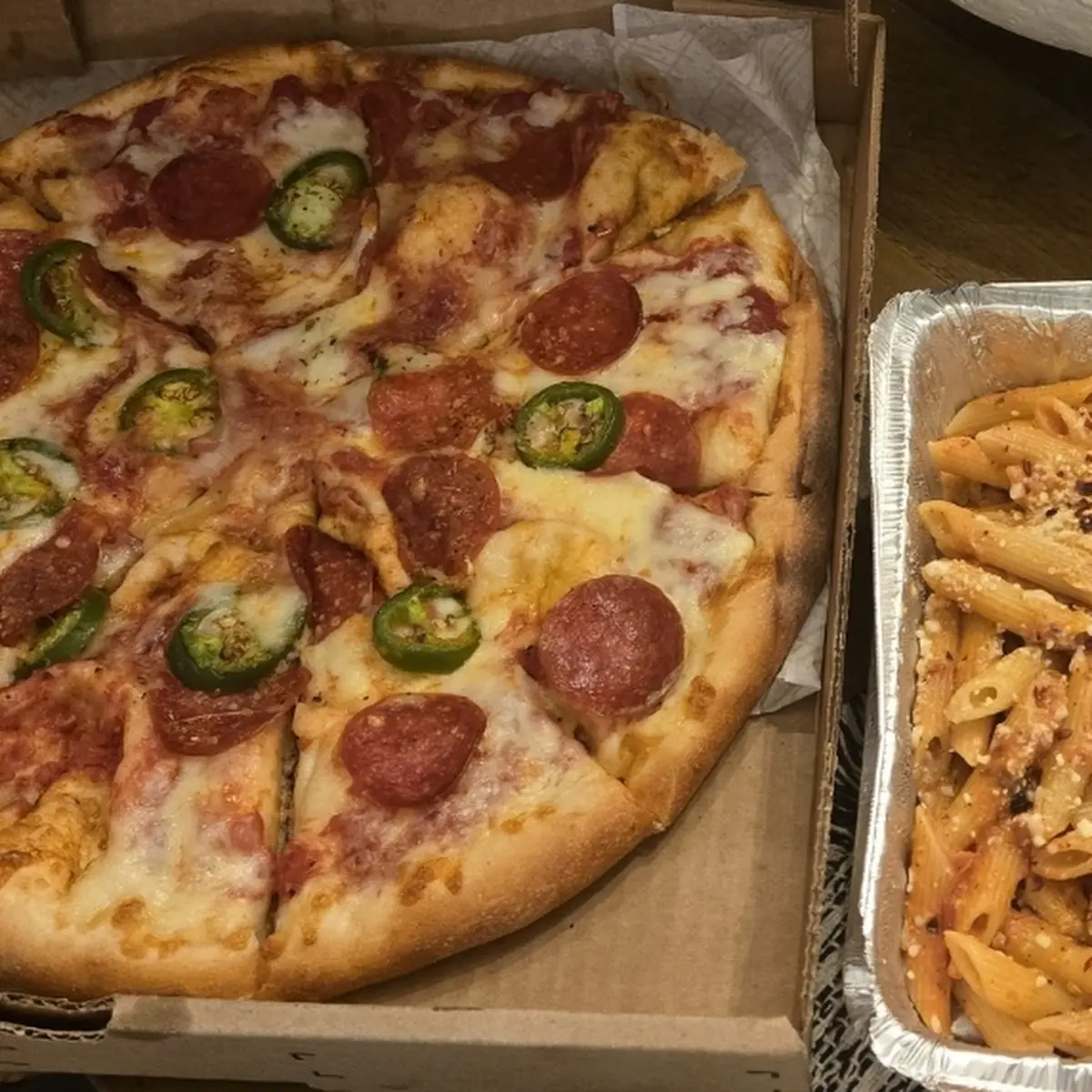Peperoni and Pasta Ala Vodka