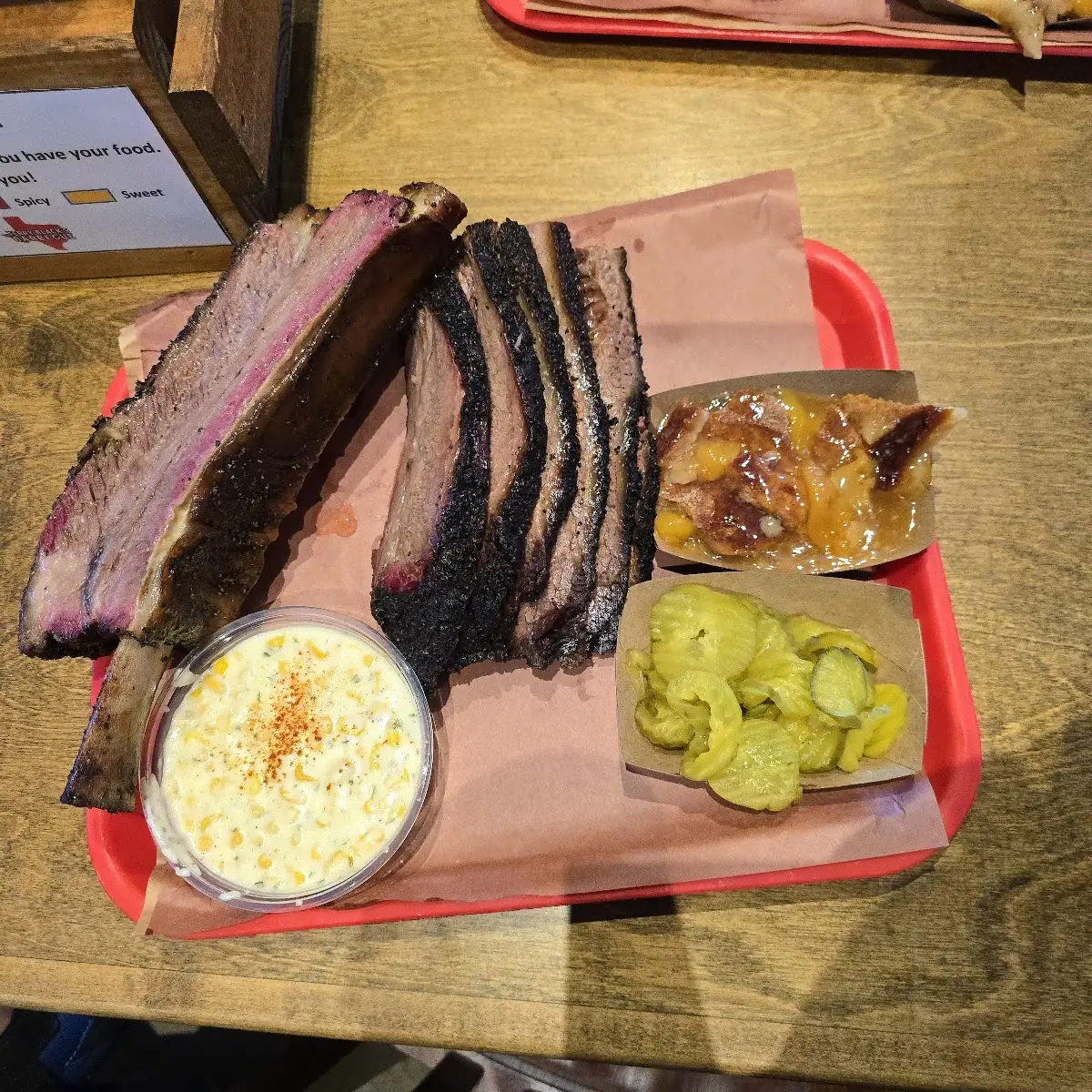 Sliced Brisket Sandwich Combo