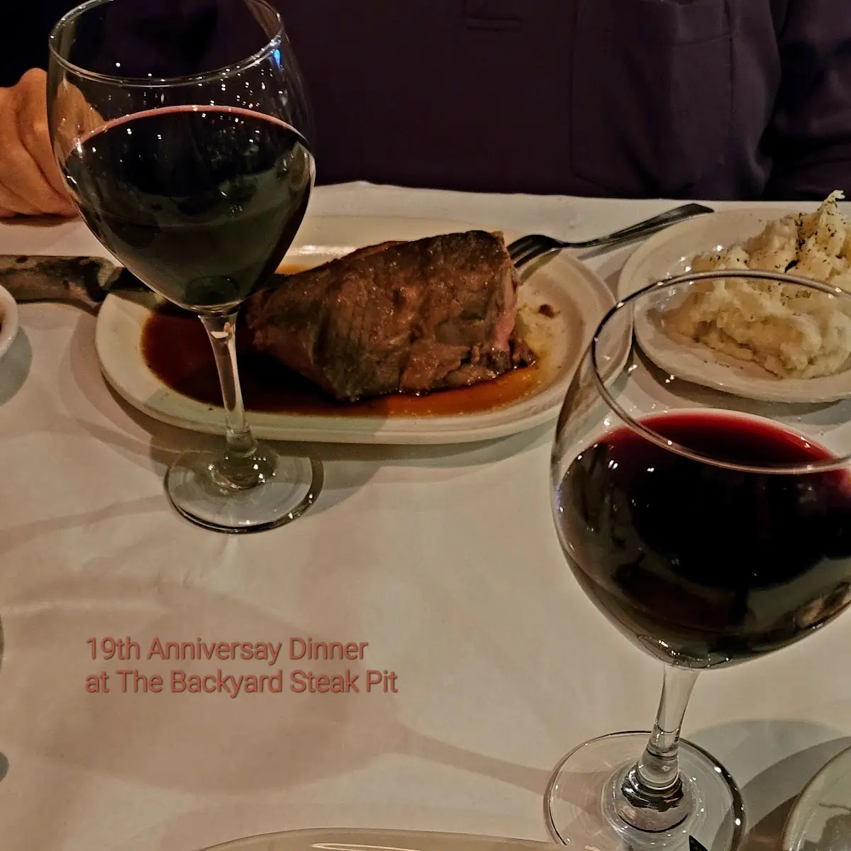 Prime Rib and Baked Potato