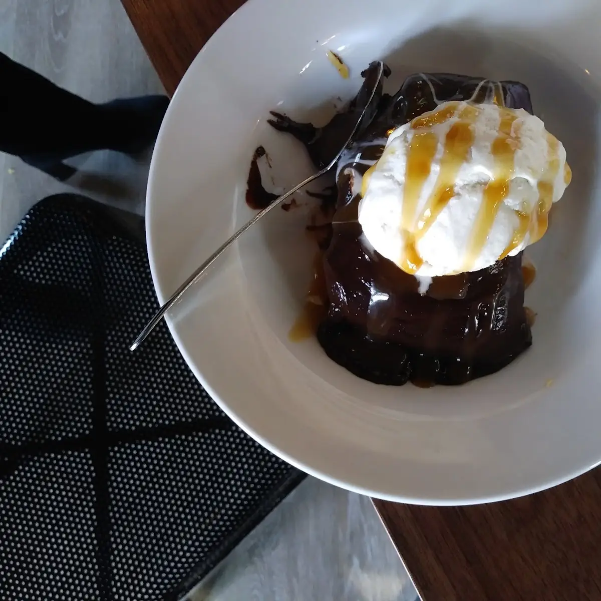 Mexican Brownie a La Mode