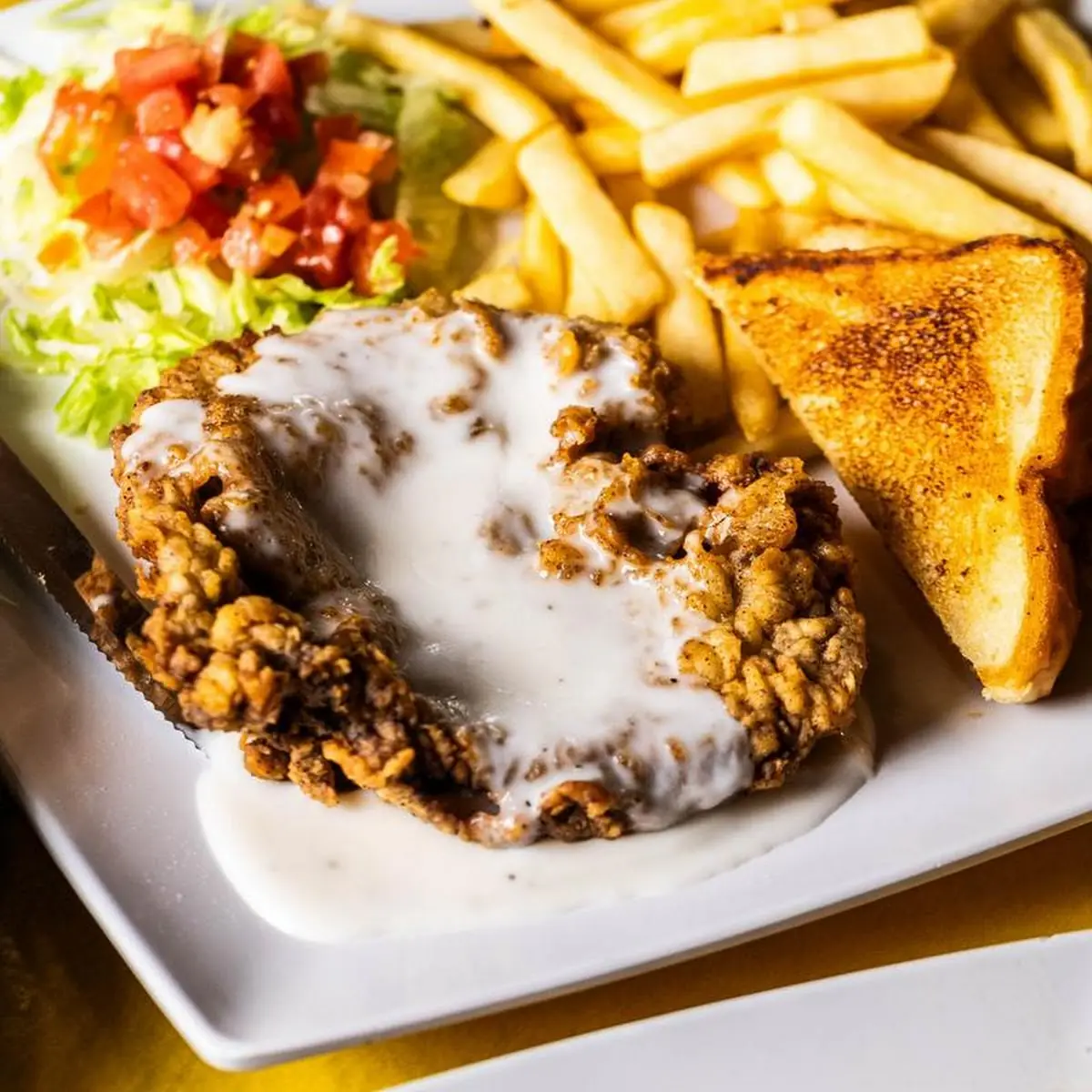 Chicken Fried Steak Ranchero