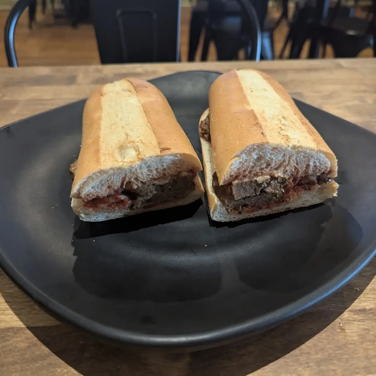 Meatball Parmigiana Sub