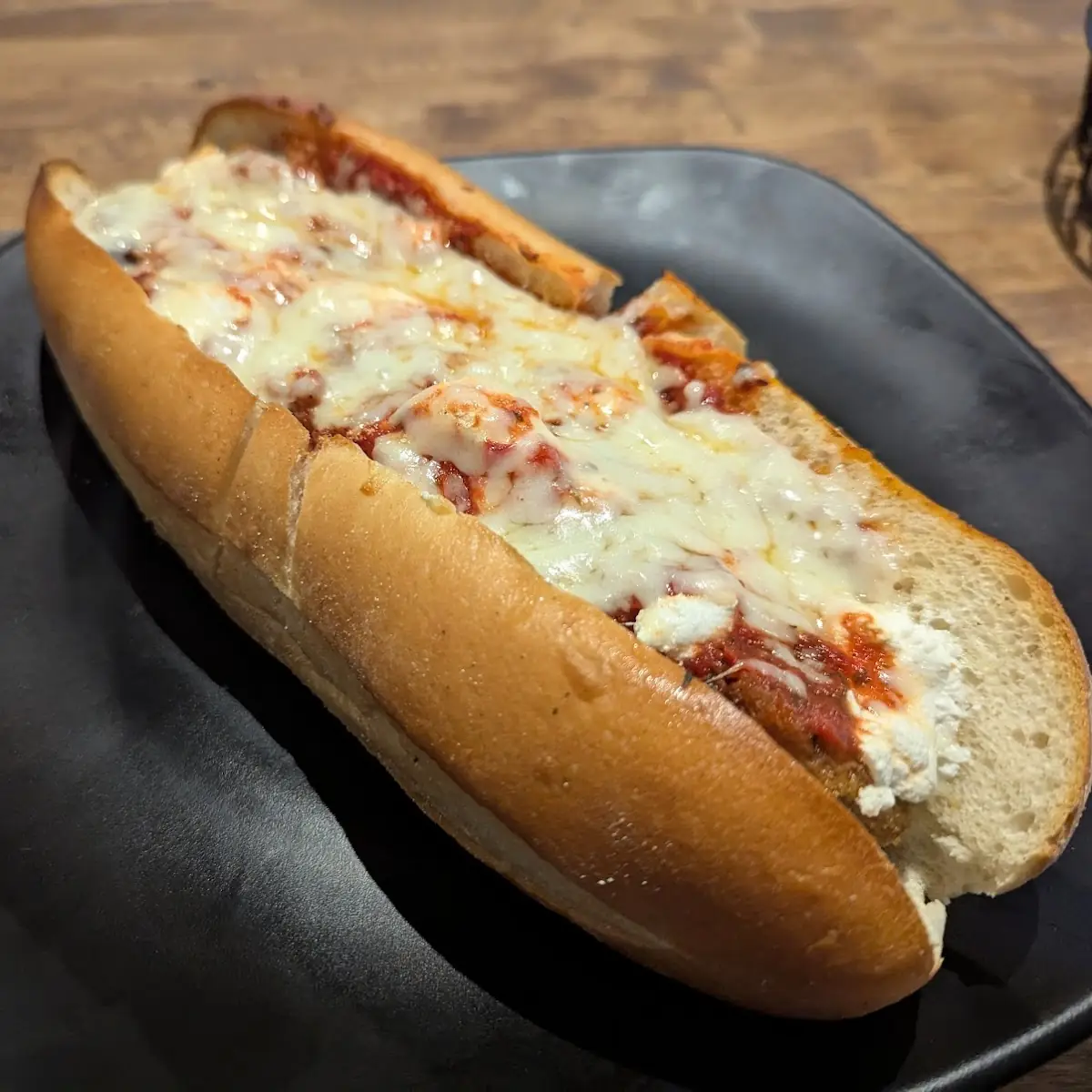 Sicilian Chicken Parmigiana Sandwich