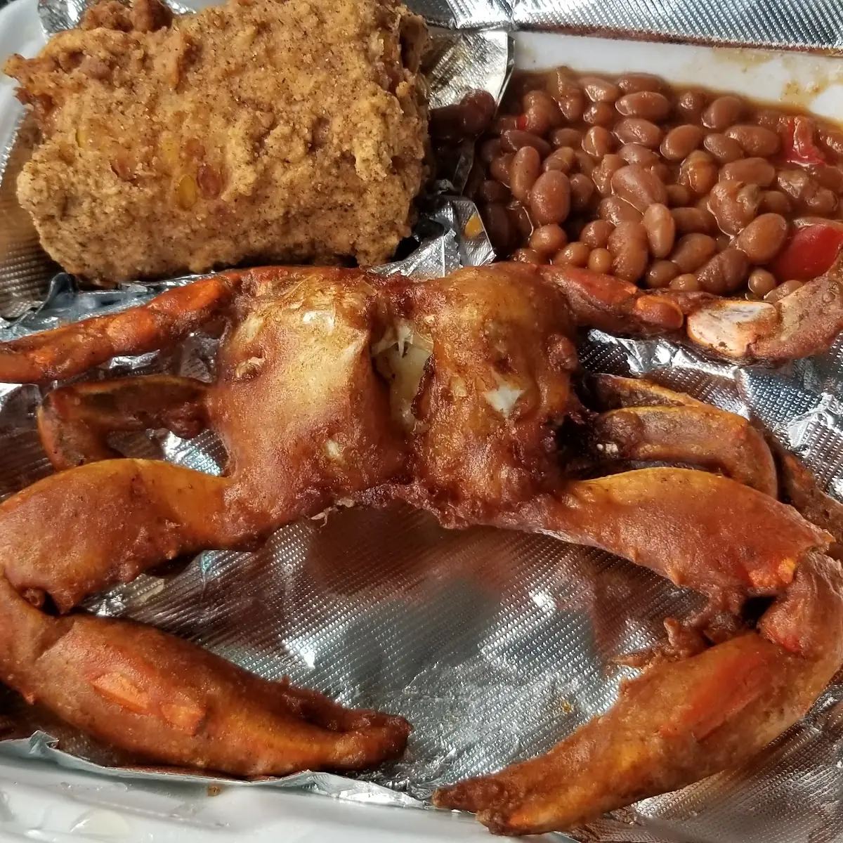 Fried Hard Shell Crab