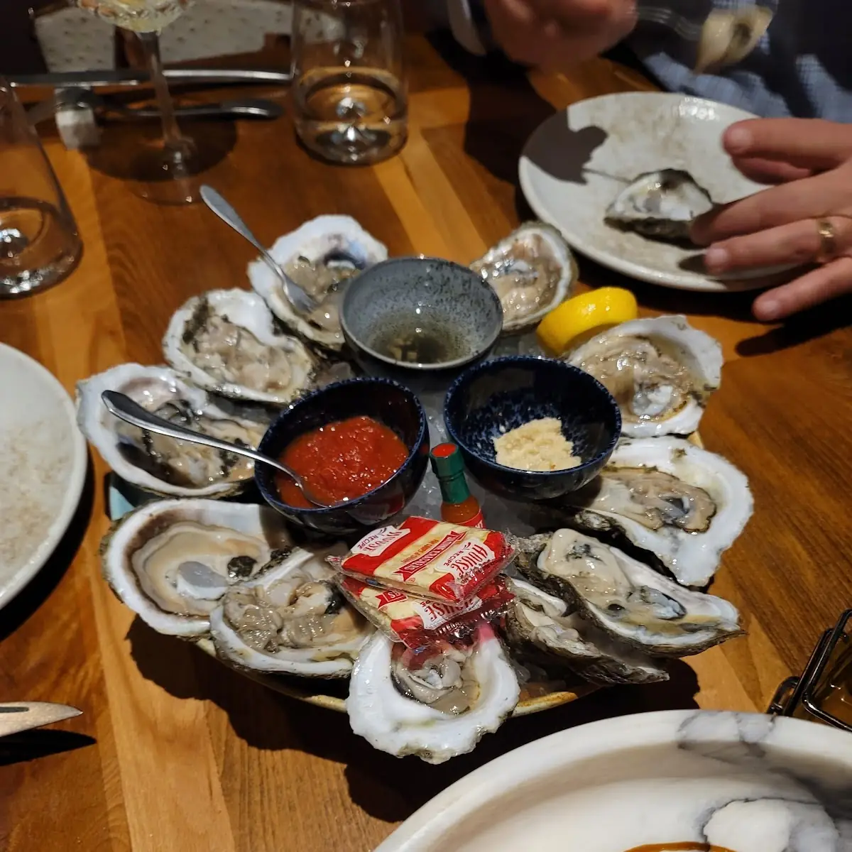 Oysters on the Half Shell