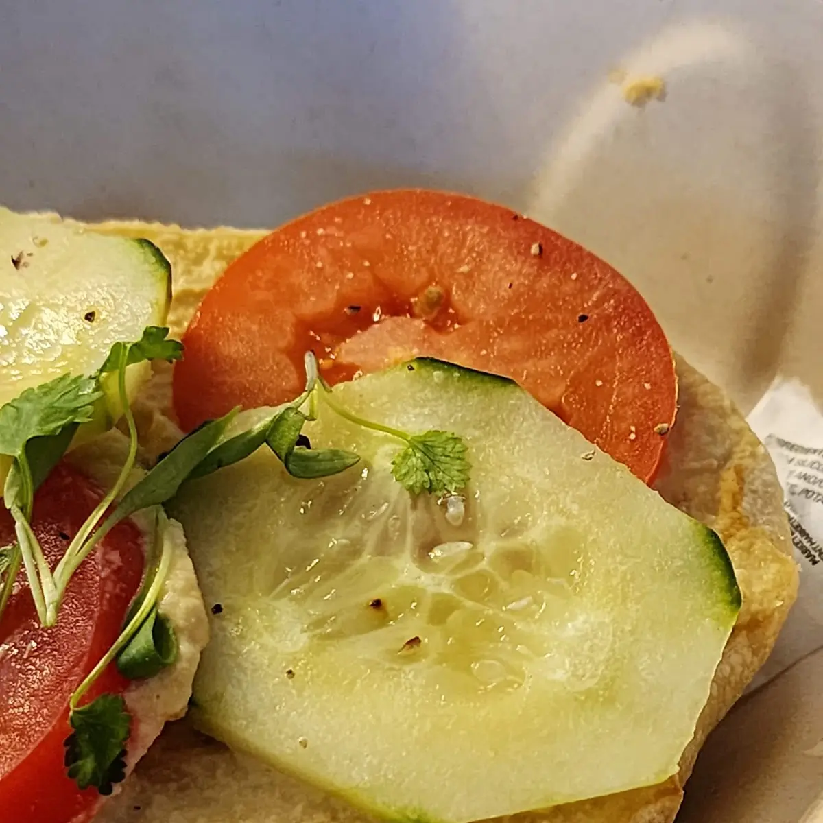 Hummus Toast