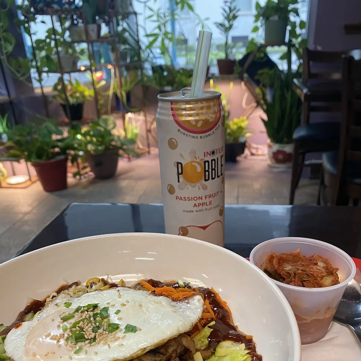 House Made Kimchi on the Side