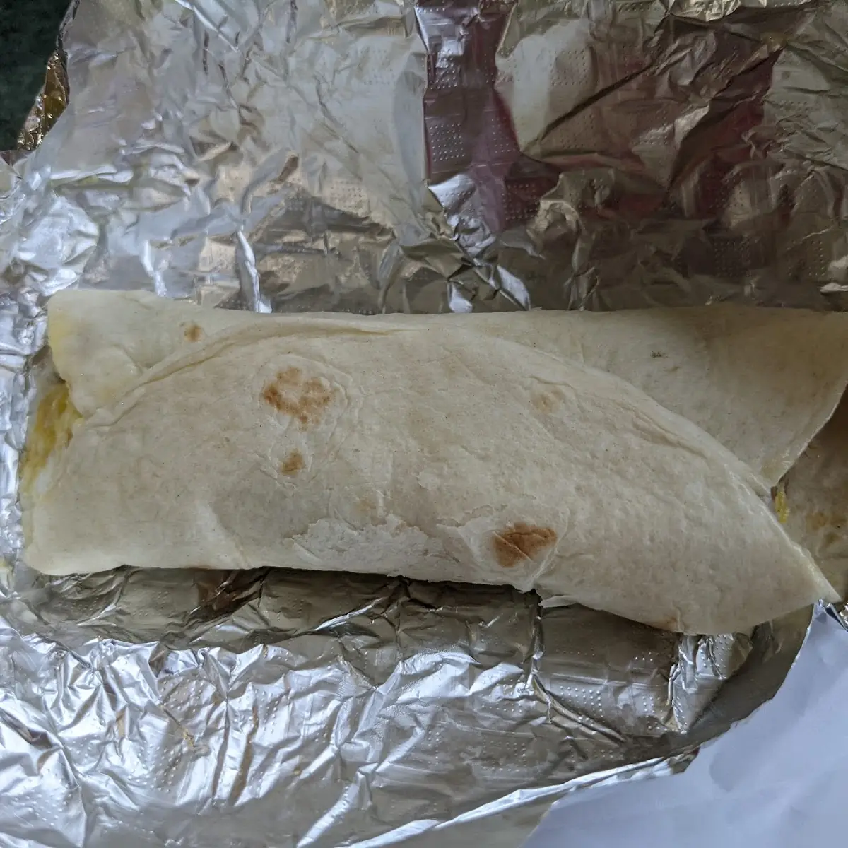 Sausage Breakfast Burrito