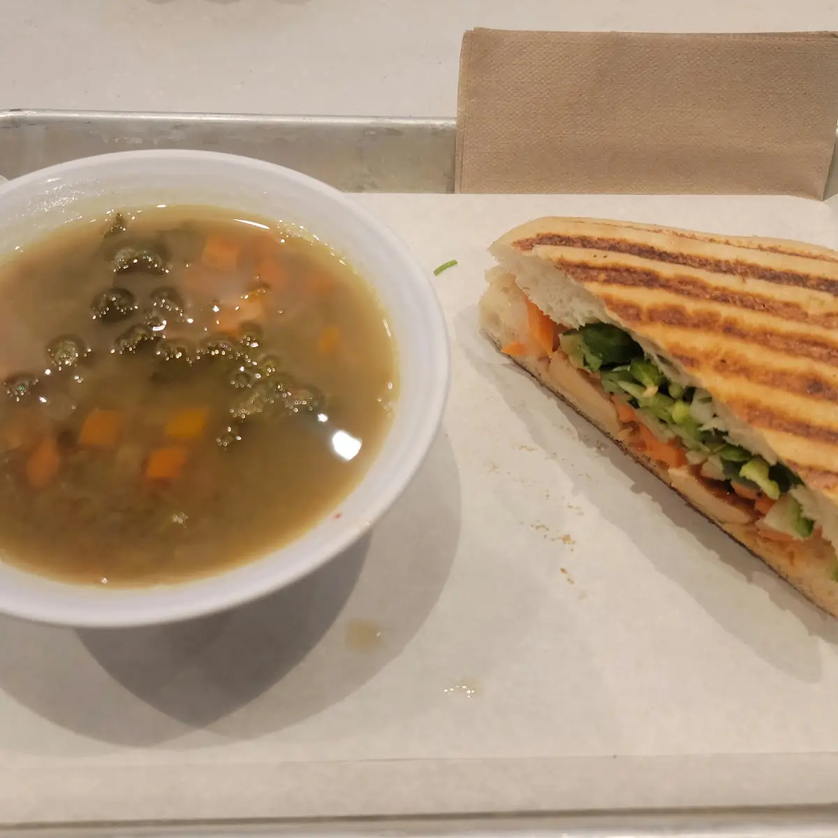 1 2 Sandwich Combo Vegan