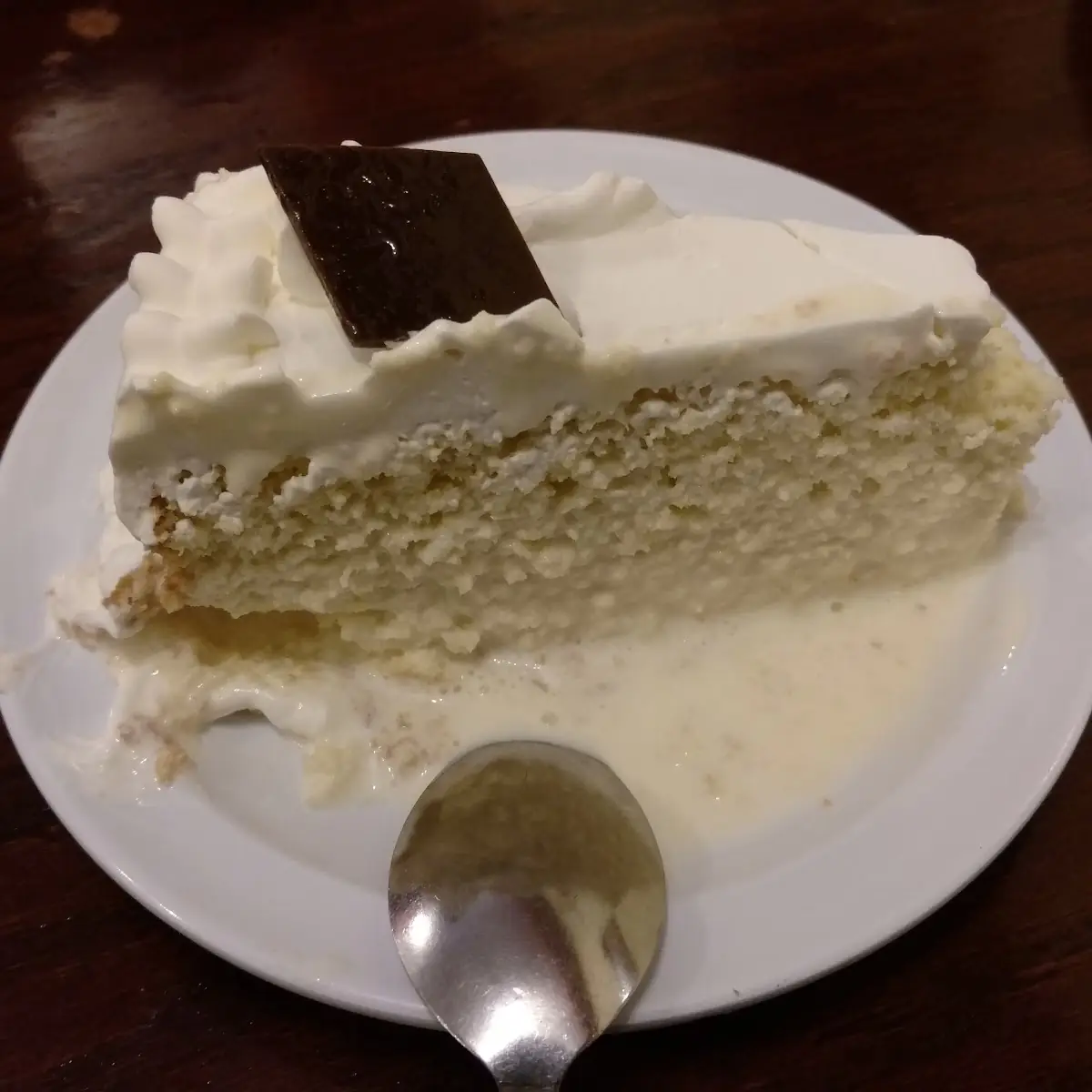 Tres Leches Cake Slice