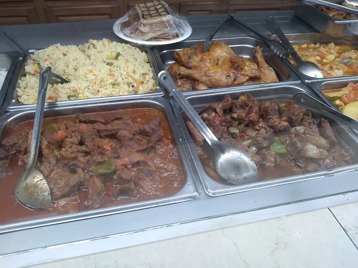Beef Stew Baked Chicken Rice and Vegetables Pork