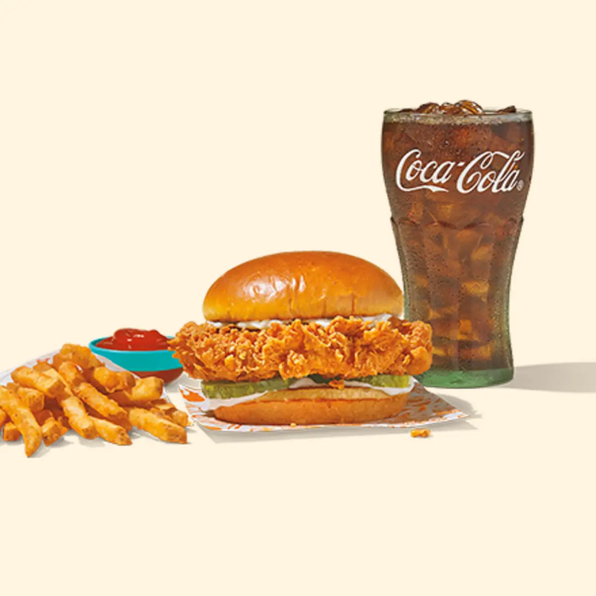 Popeyes Golden BBQ Chicken Sandwich