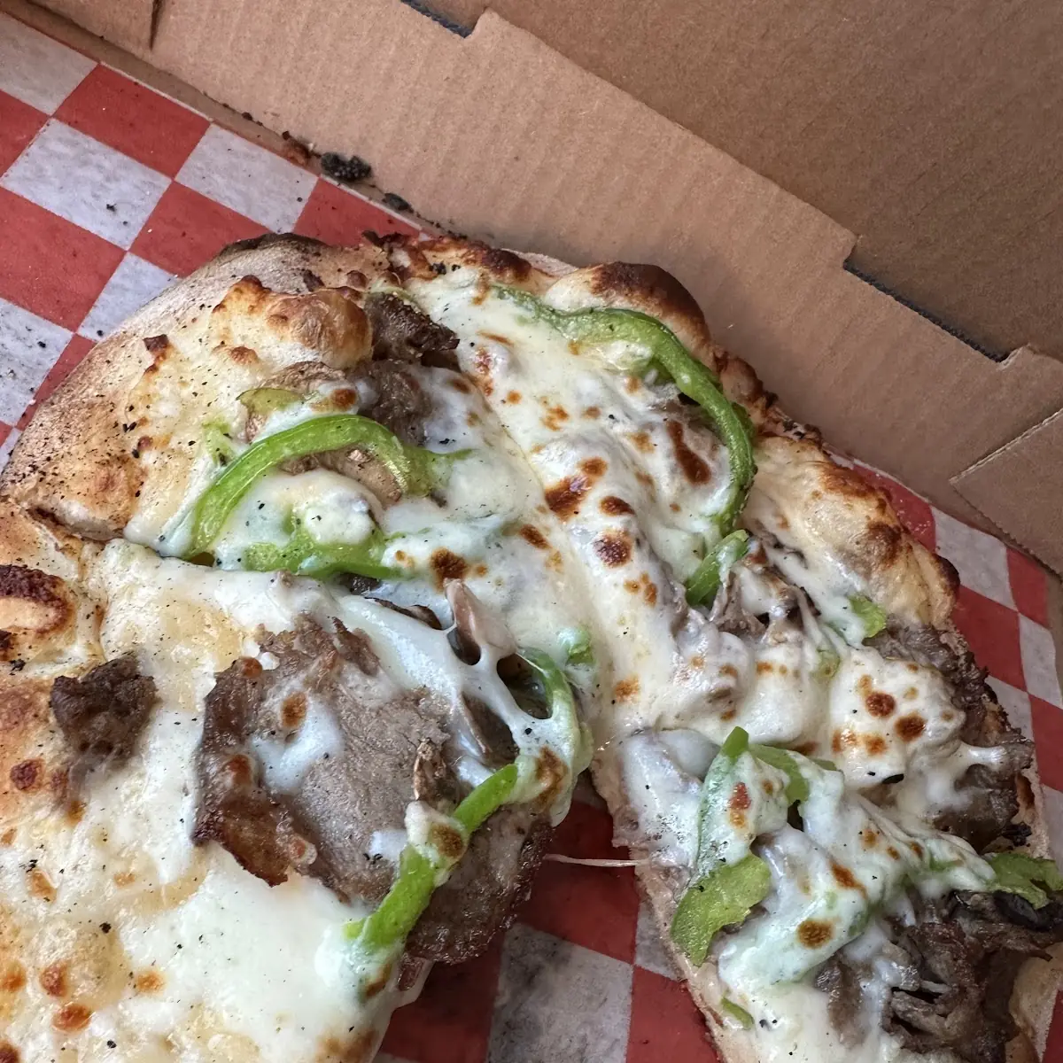 Philly Cheesesteak Pizza