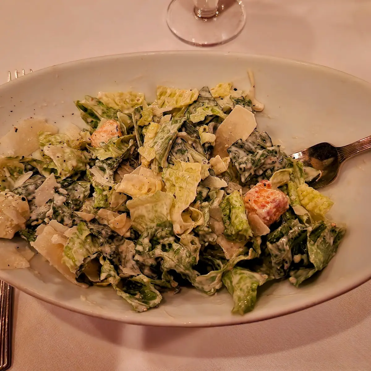 House and Caesar Salad