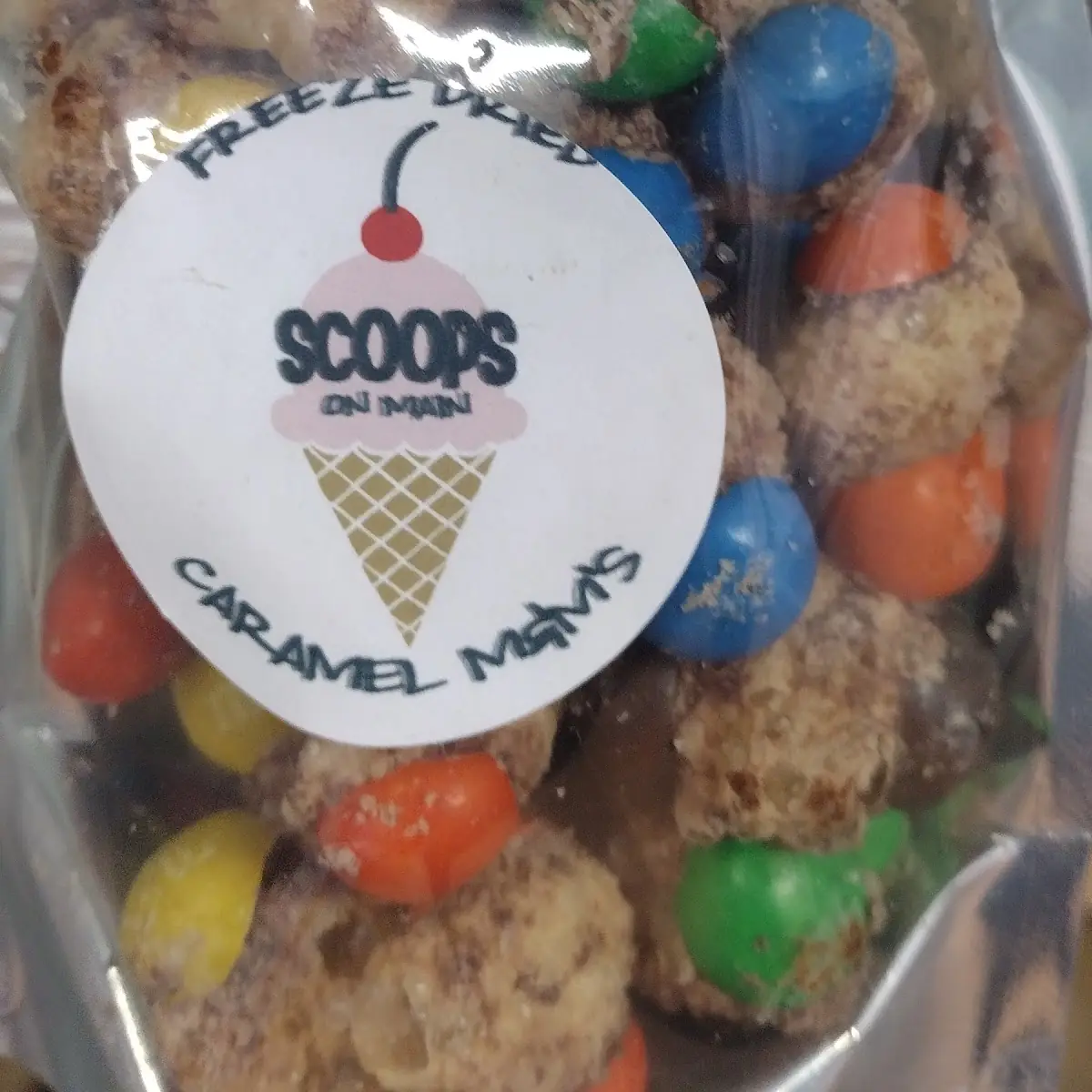 Freeze-Dried Caramel M&ms