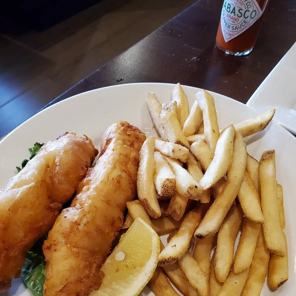 Allagash White Ale Fish & Chips