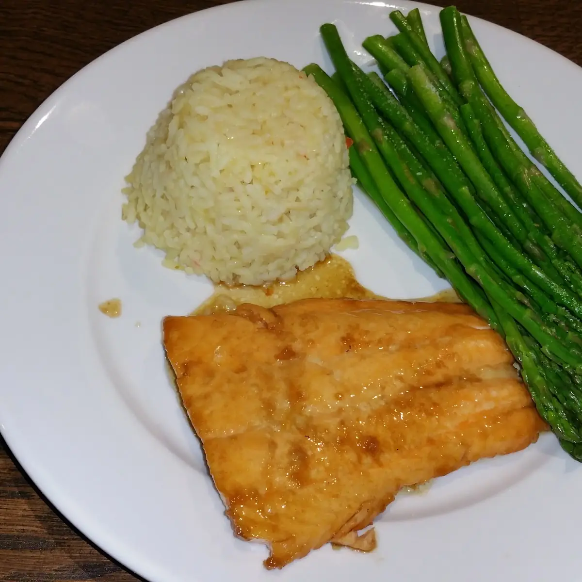 Brown Sugar & Bourbon Glazed Salmon