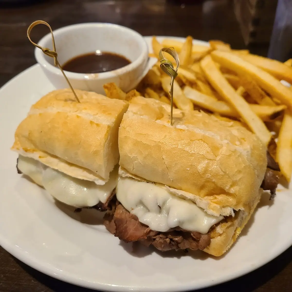 French Dip with Fries