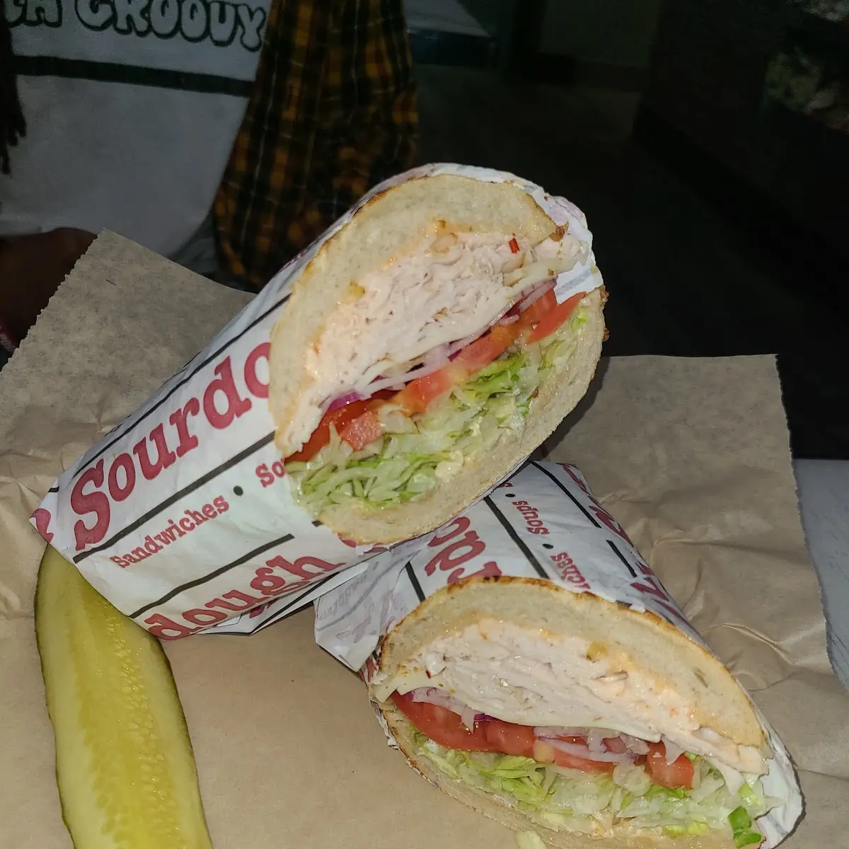 Turkey and Cheese Sandwich