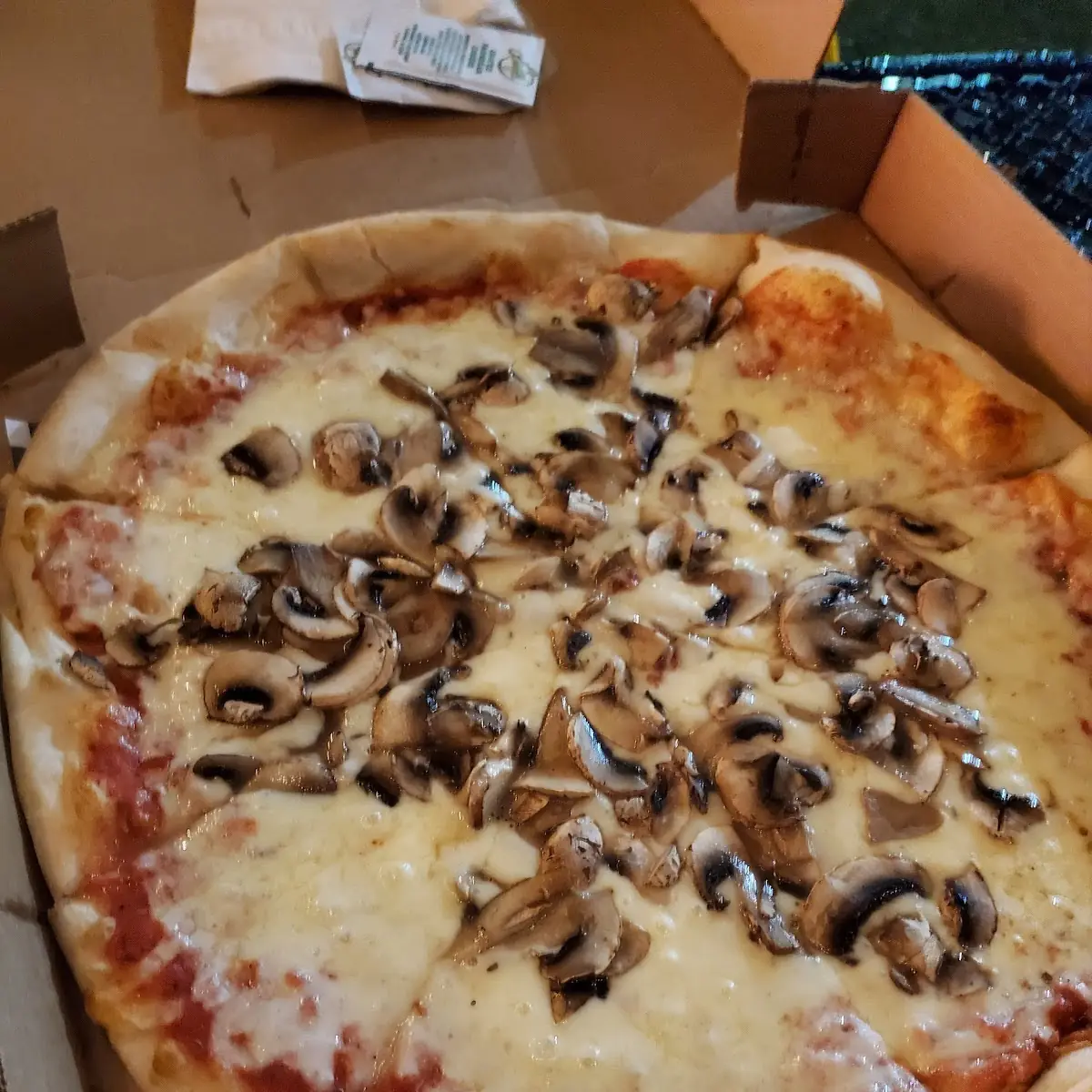 Mushroom Pizza