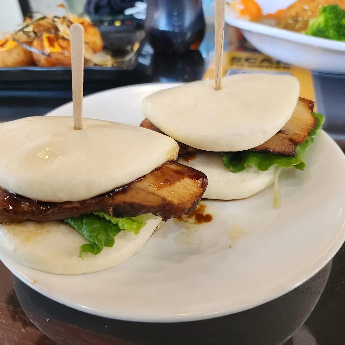 Shrimps Steamed Bao Bun (2)