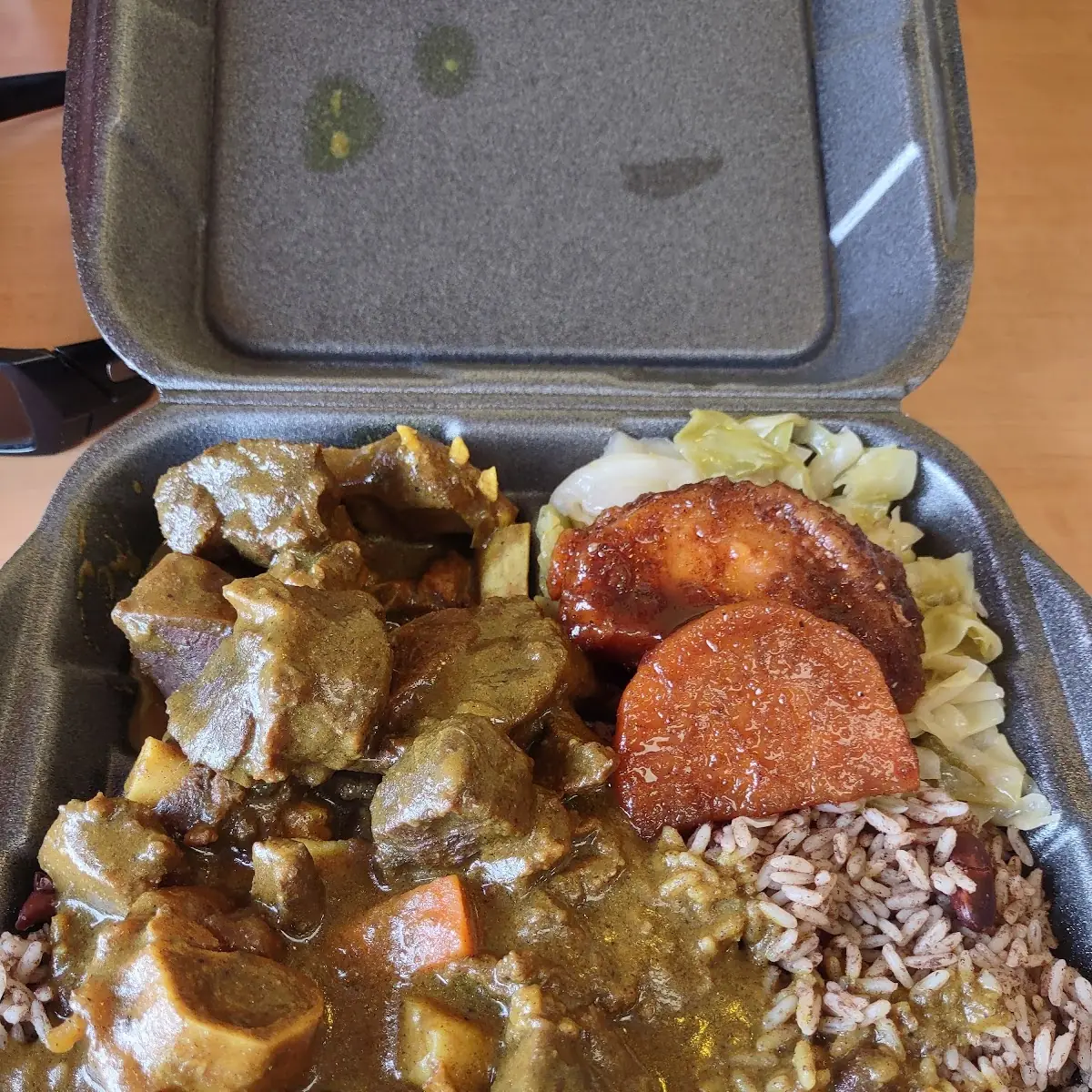 Curry Goat Roti